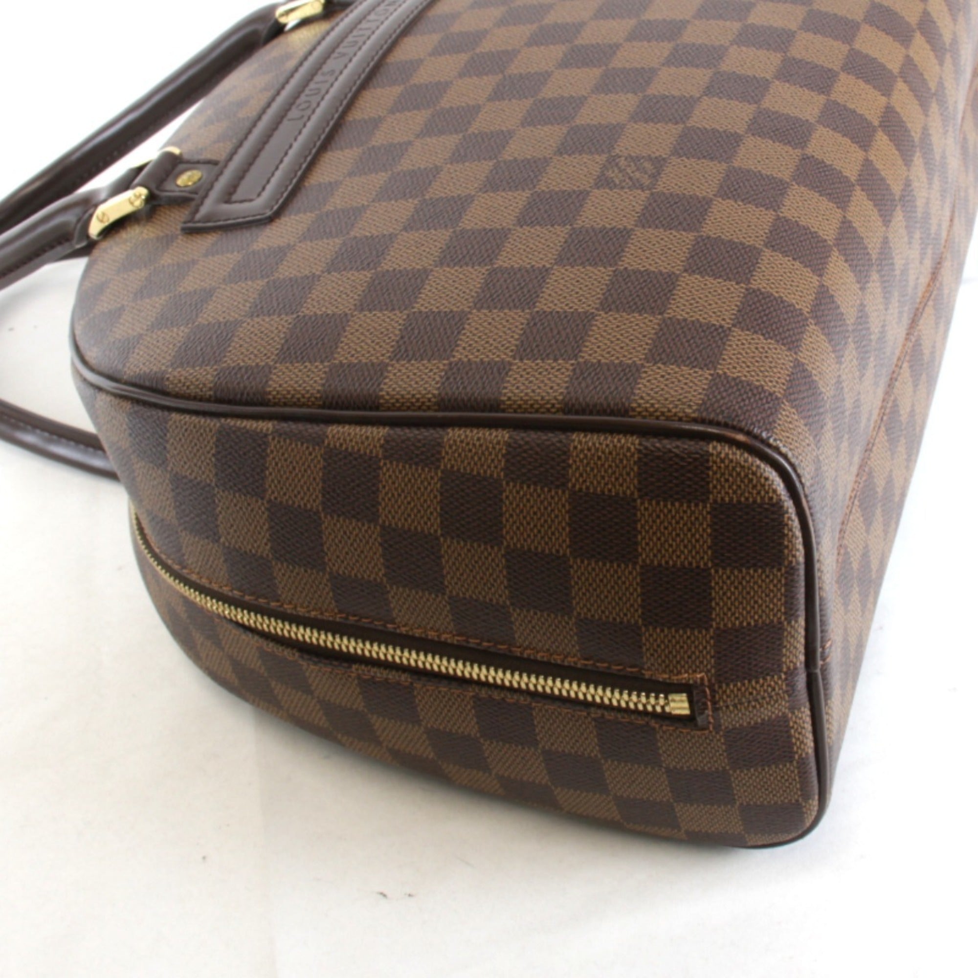 Louis Vuitton Damier Brown Damier Canvas Handbag (Pre-Owned)