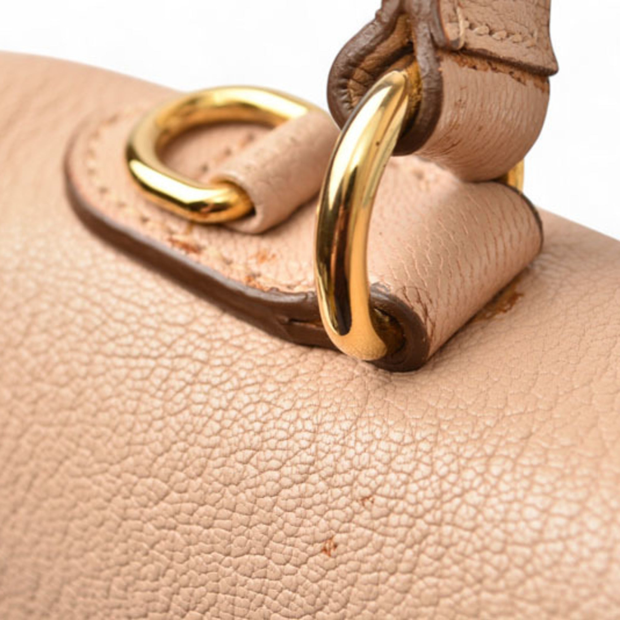 Miu Miu Brown Leather Handbag Shoulder Bag (Pre-Owned)