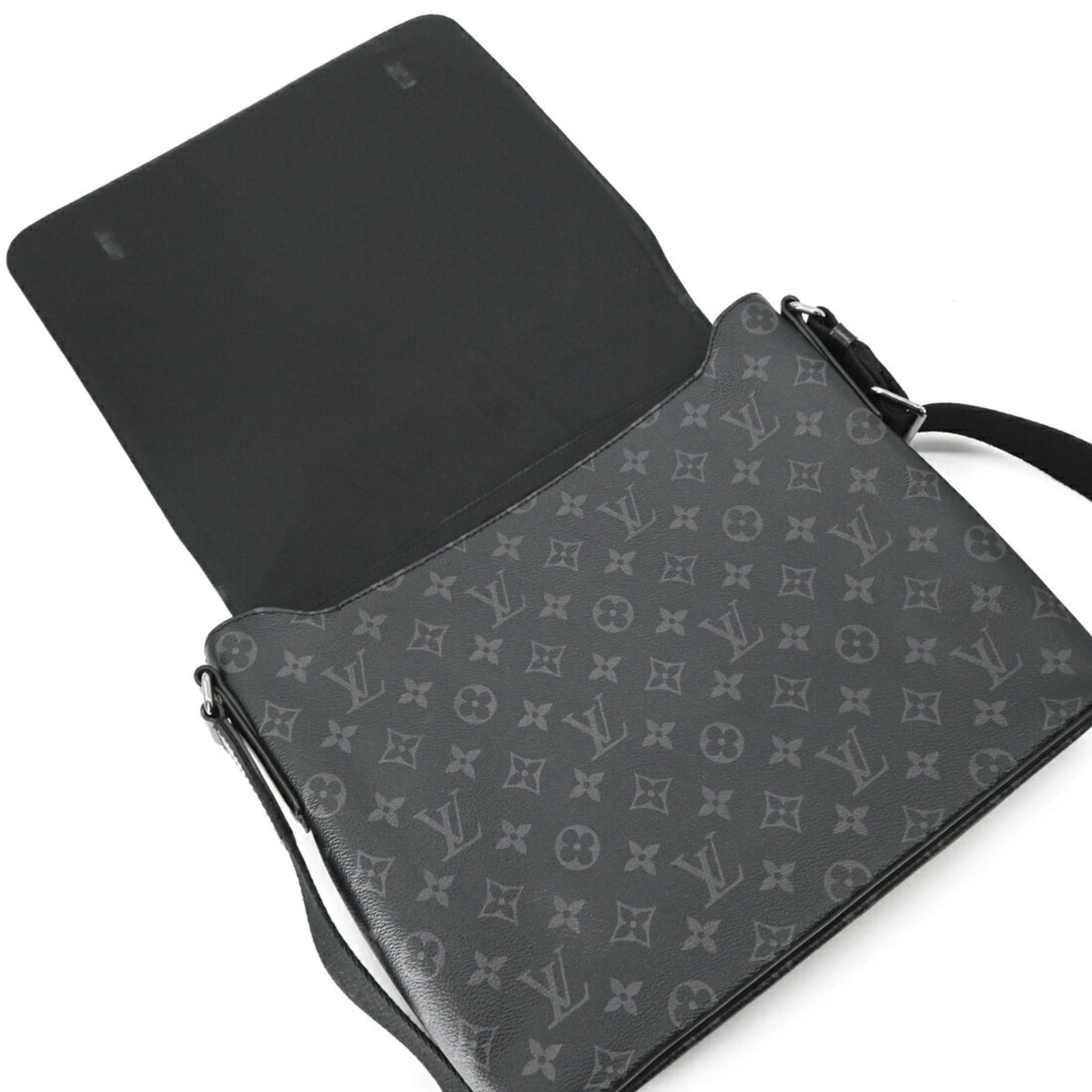 Louis Vuitton Monogram Eclipse Black Monogram Eclipse Messenger Bag Shoulder Bag (Pre-Owned)