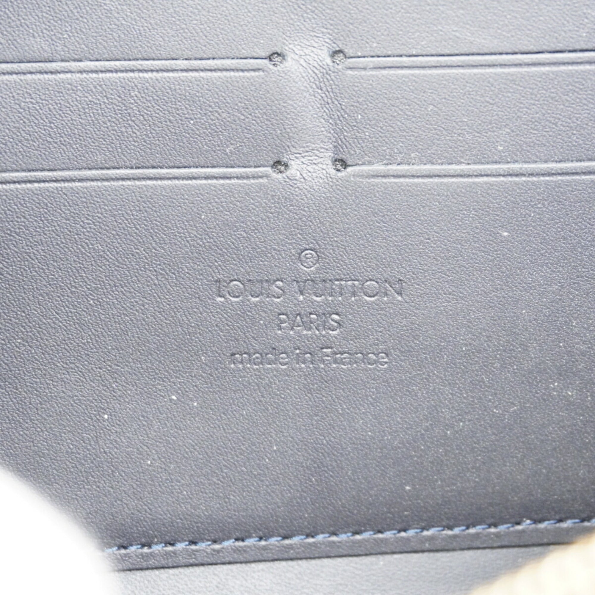 Louis Vuitton Blue Infini Long Wallet (Bi-Fold) (Pre-Owned)