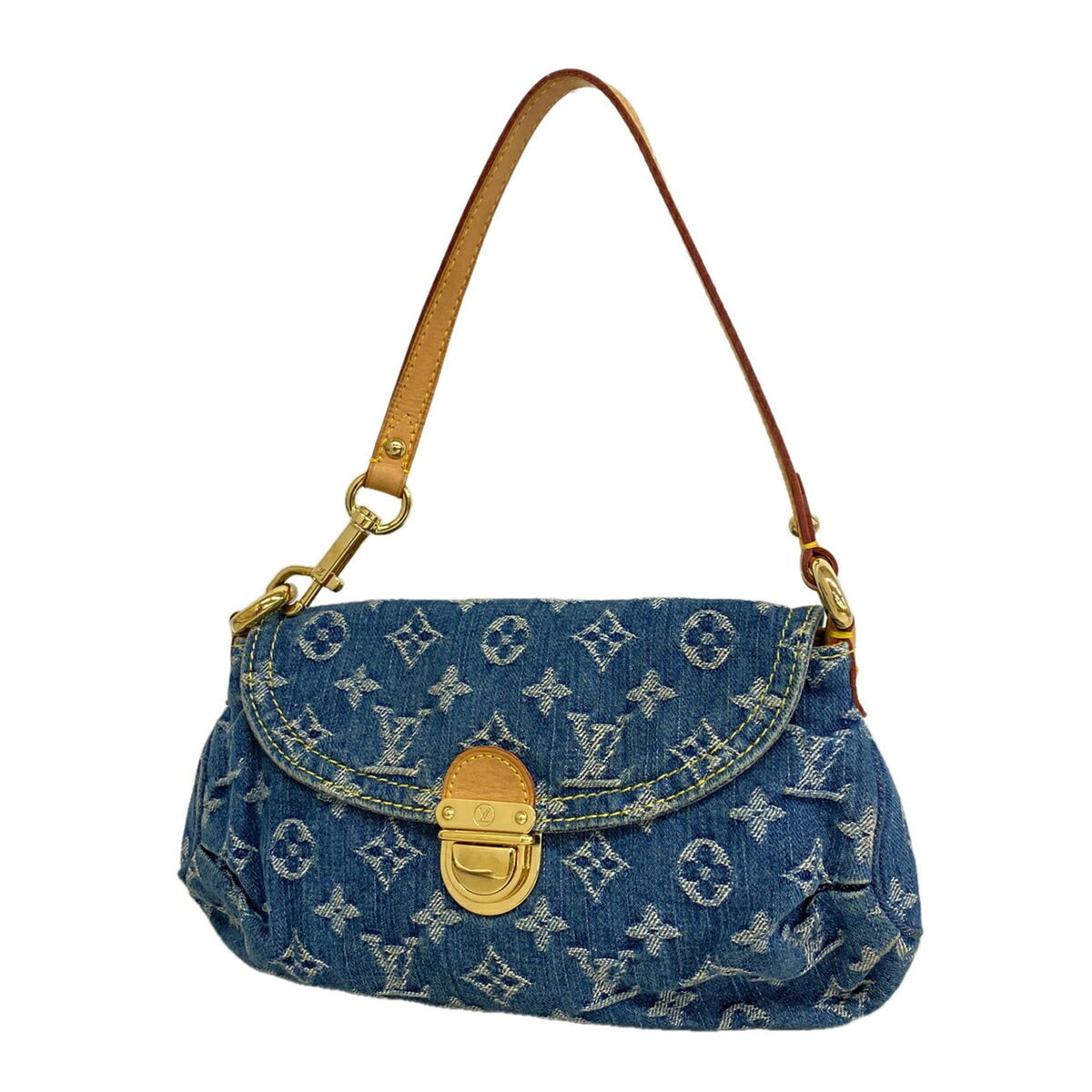 Louis Vuitton Blue Shoulder Bag (Pre-Owned)