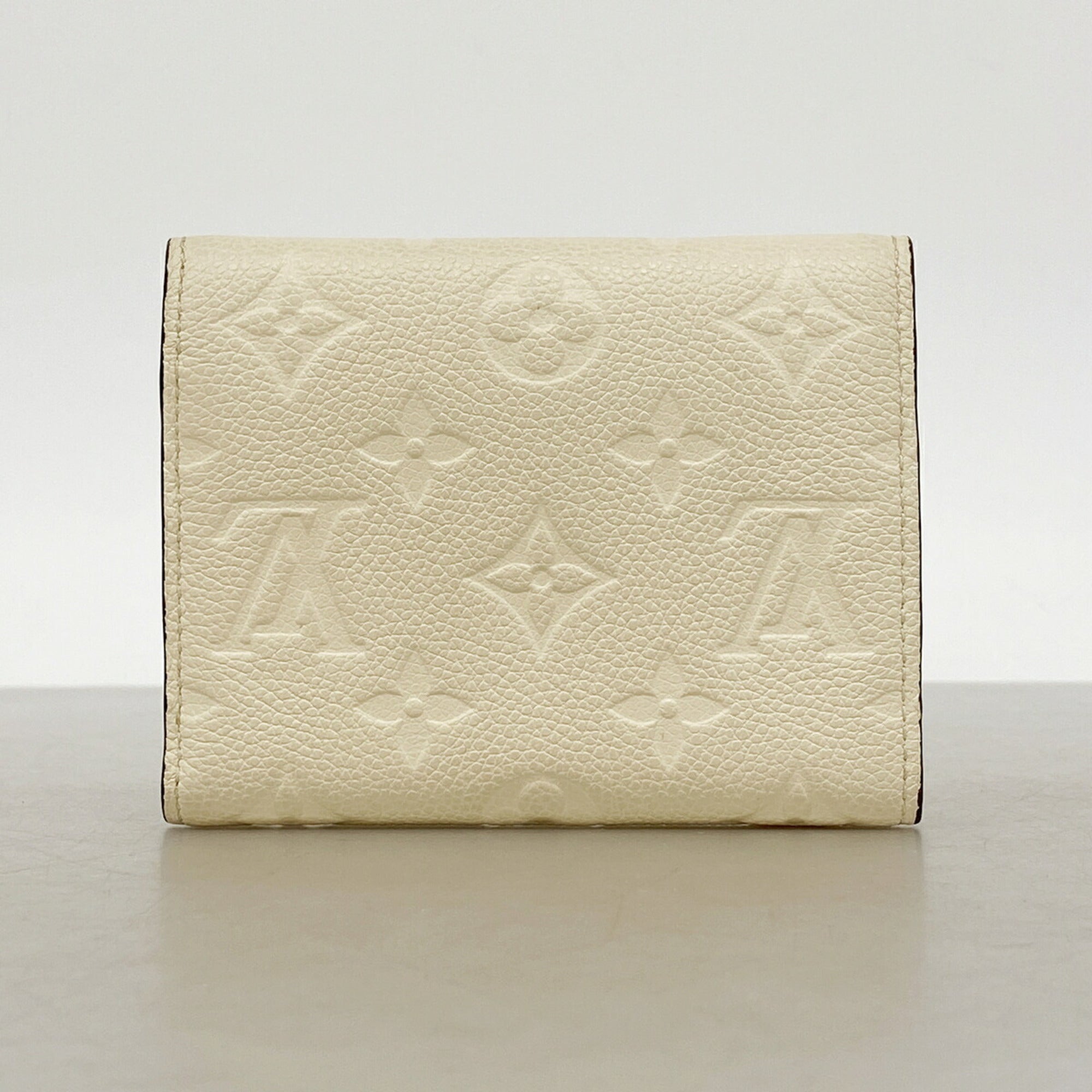 Louis Vuitton Cream Wallet (Tri-Fold) (Pre-Owned)