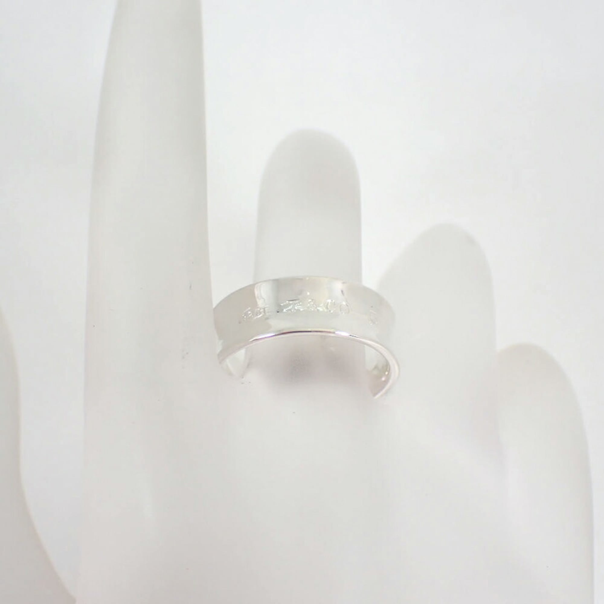 Tiffany Sterling Silver 925 Band Ring (Pre-Owned)