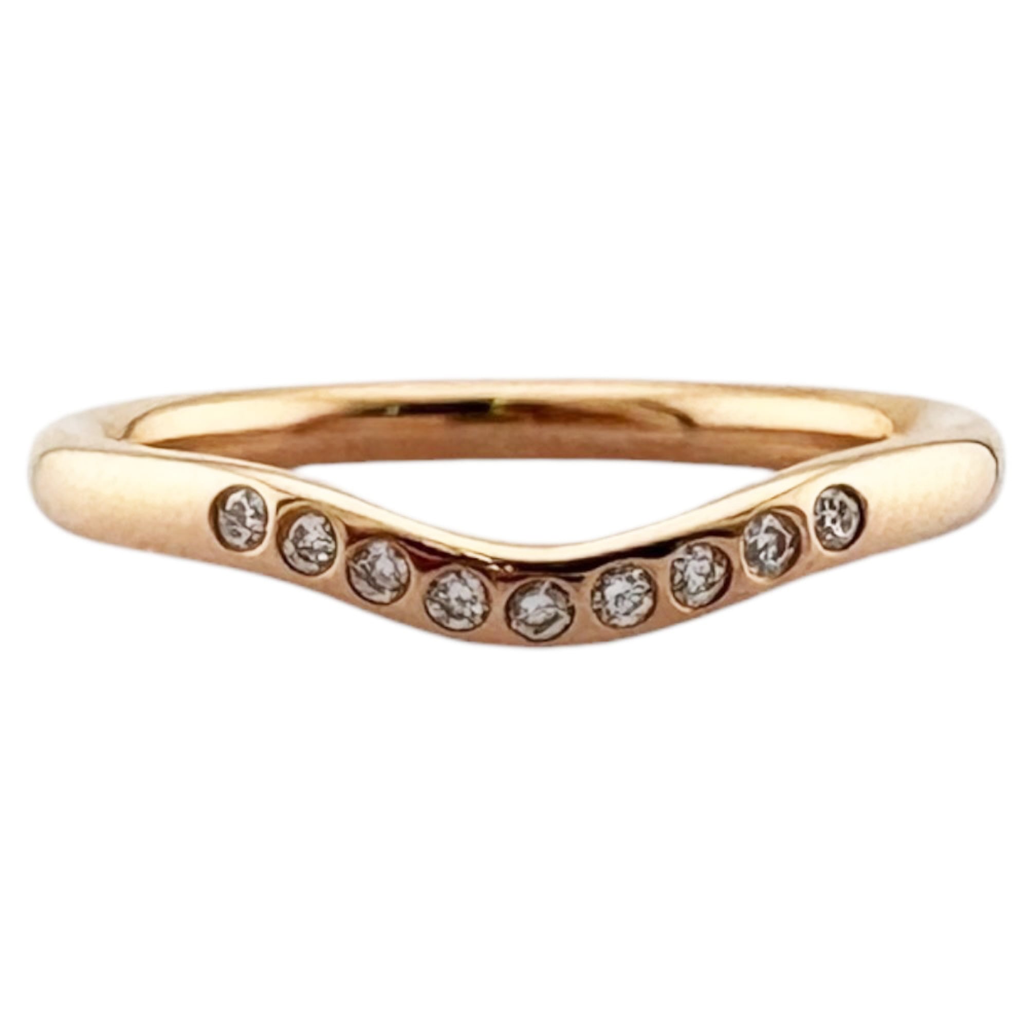 Tiffany Gold Pink Gold Pink Gold (18K) Band Ring (Pre-Owned)