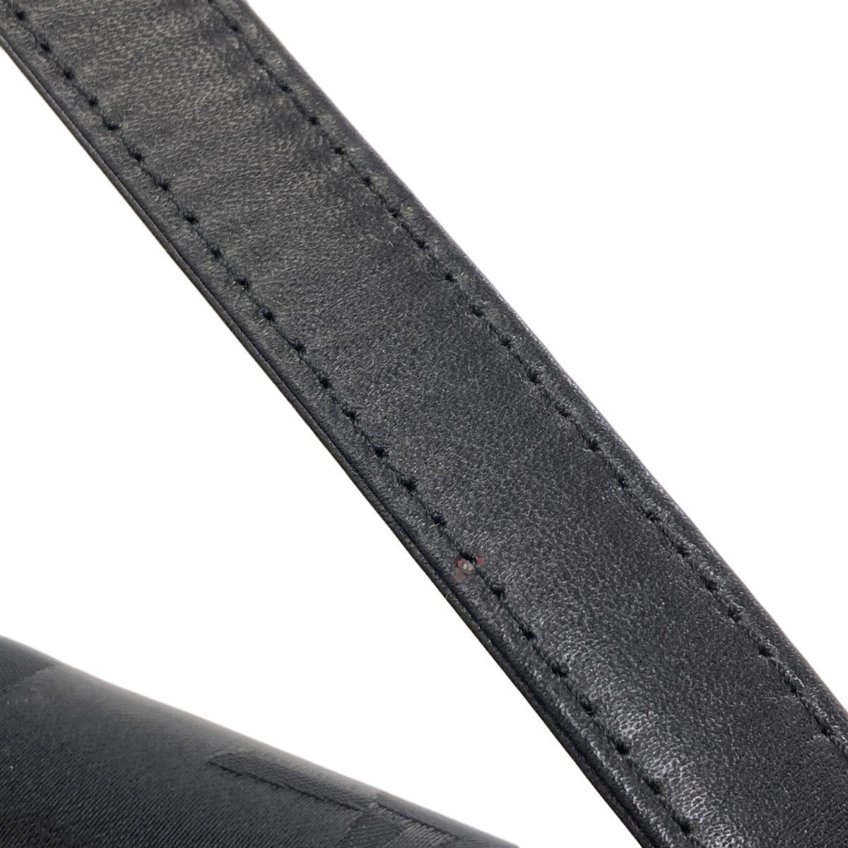 Yves Saint Laurent Black Nylon Canvas Leather Shoulder Bag (Pre-Owned)