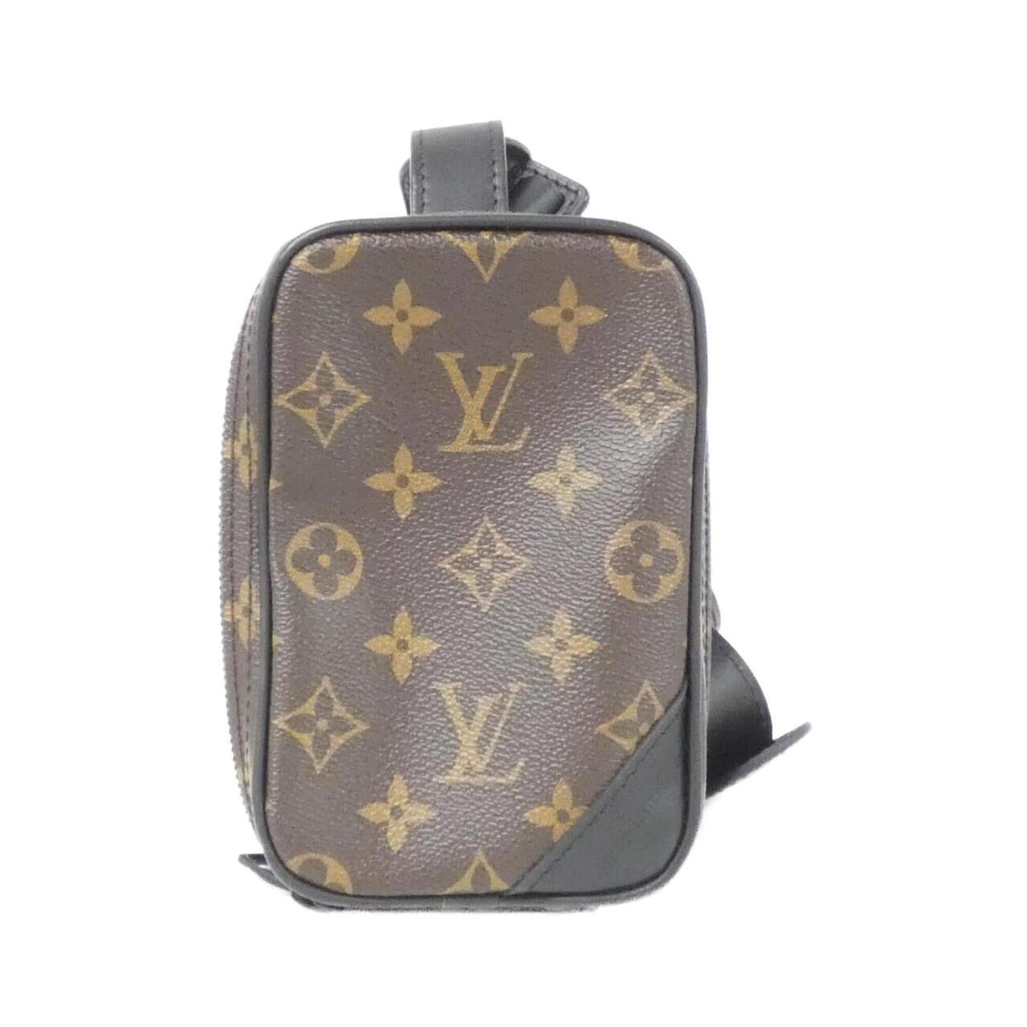 Louis Vuitton Marron Coated Canvas Shoulder Bag (Pre-Owned)