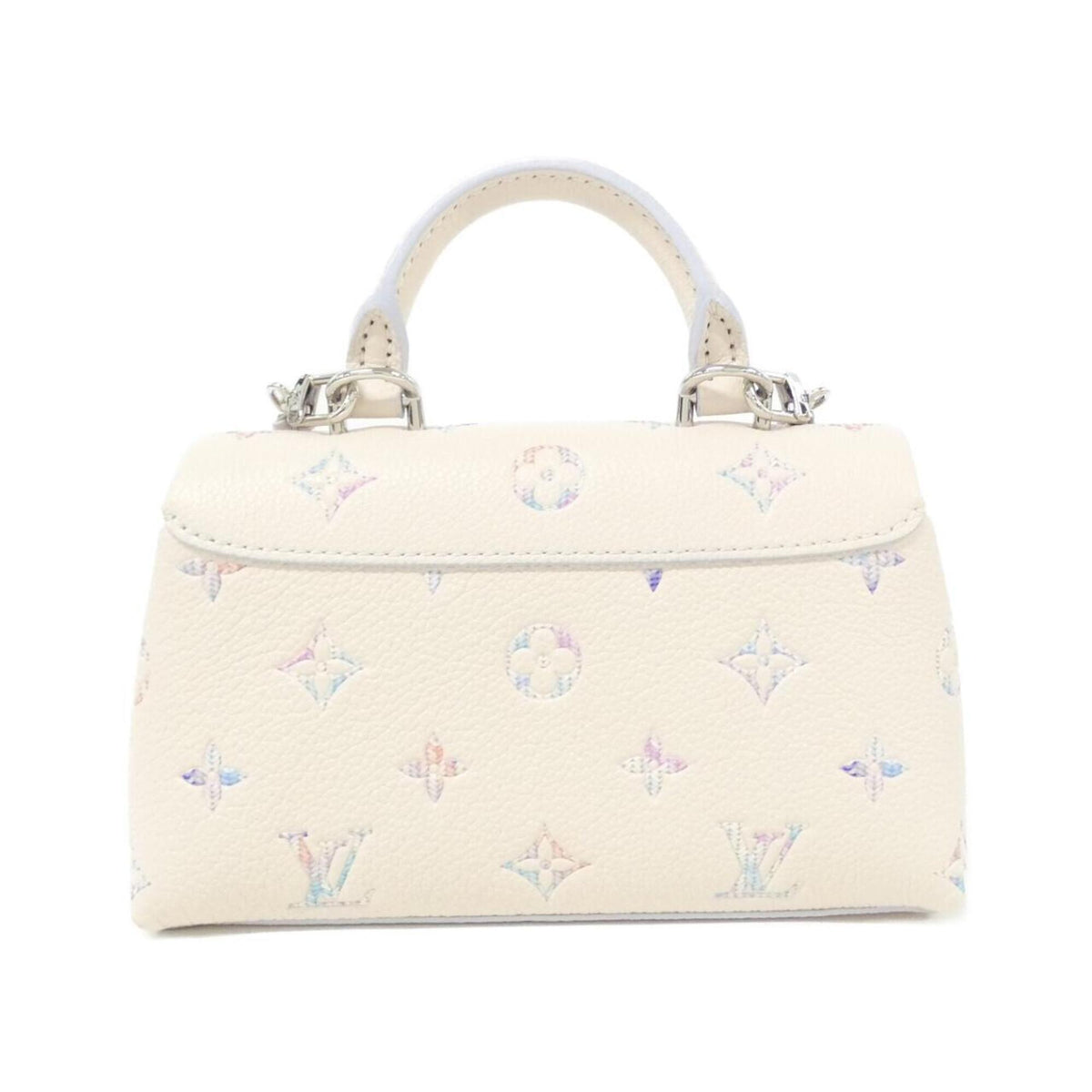 Louis Vuitton Monogram White Monogram Empreinte Leather Shoulder Bag (Pre-Owned)