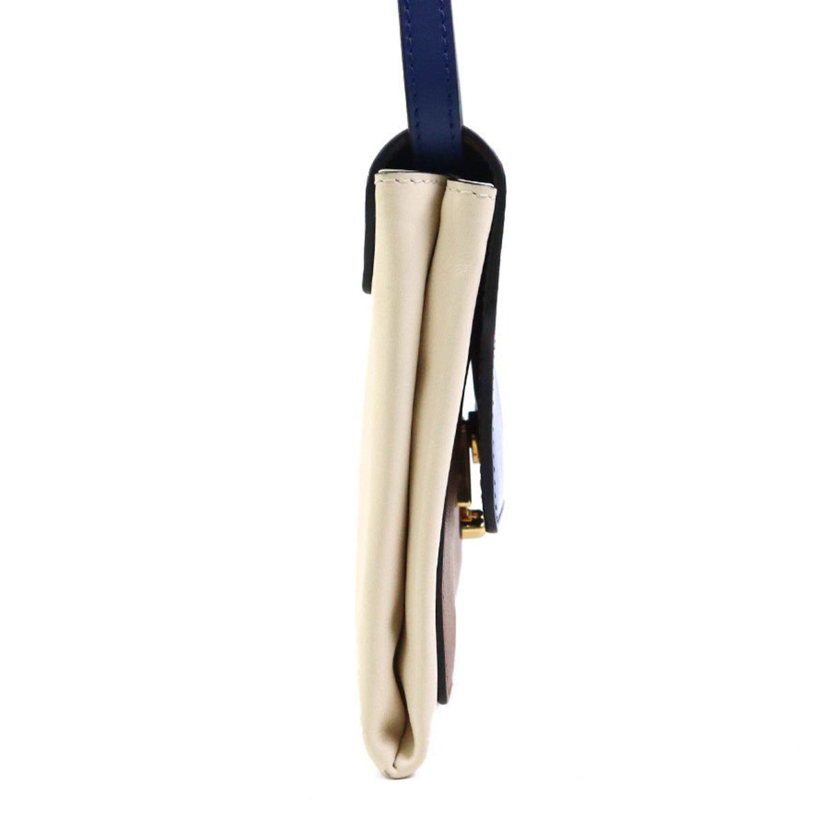 Marni Blue Brown Ivory Shoulder Bag (Pre-Owned)
