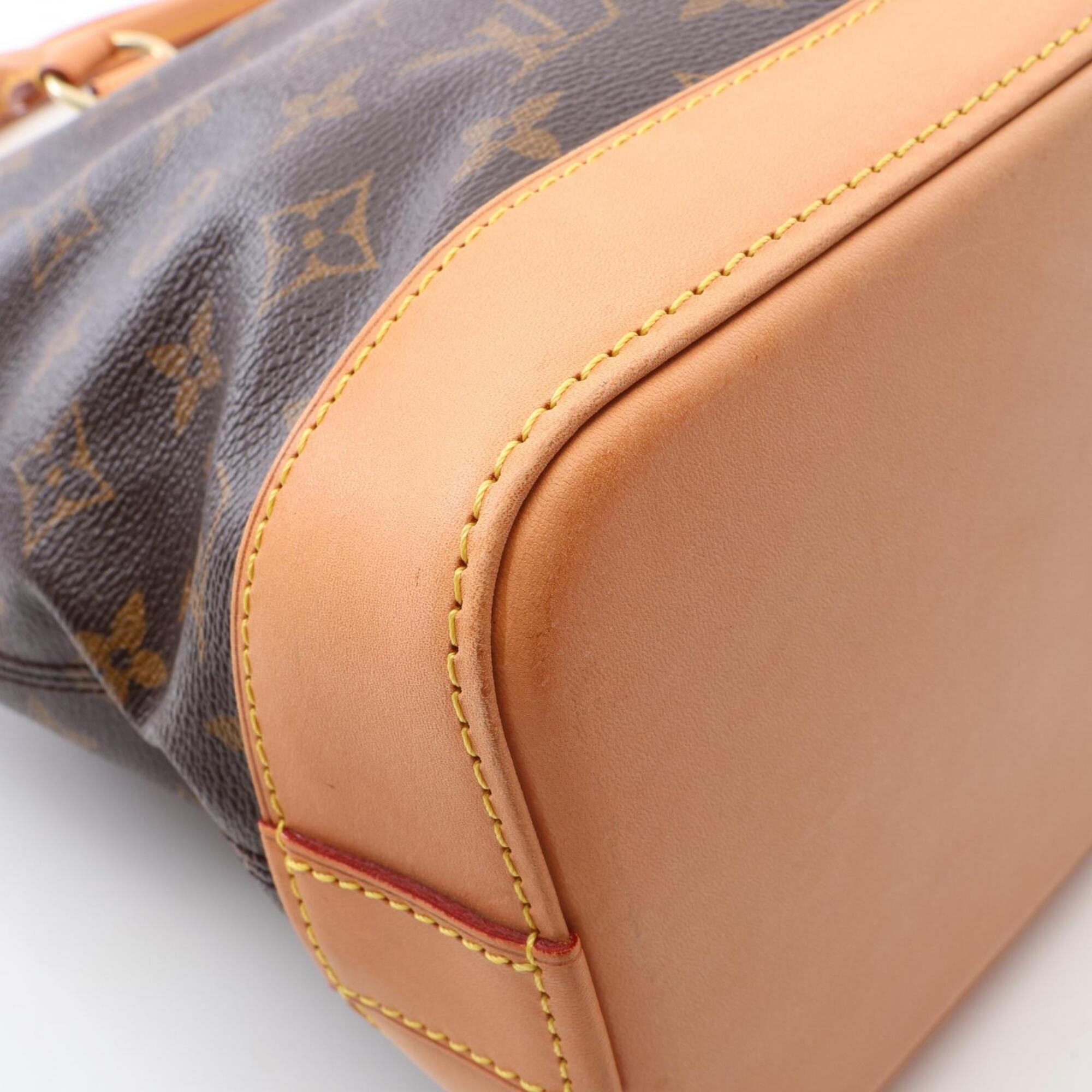 Louis Vuitton Brown Coated Canvas Pvc Monogram Leather Handbag Tote Bag (Pre-Owned)