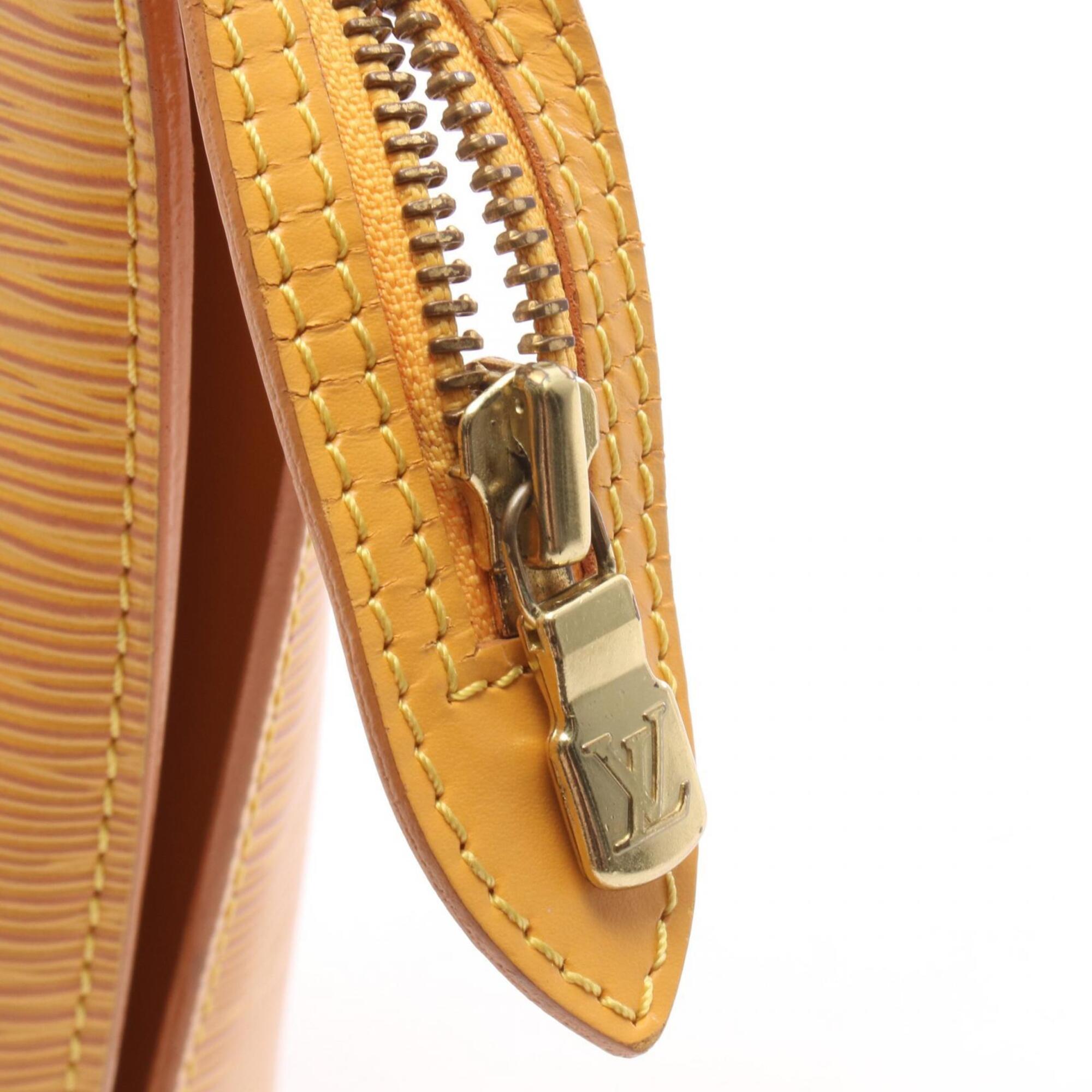 Louis Vuitton Yellow Epi Leather Handbag Shoulder Bag (Pre-Owned)