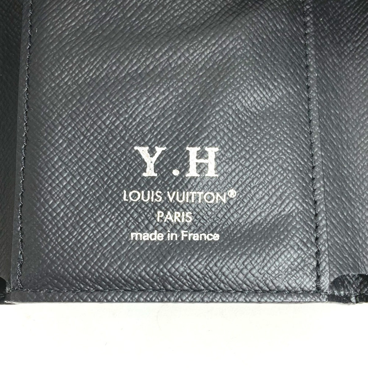Louis Vuitton Black Monogram Eclipse Monogram Eclipse Wallet (Tri-Fold) (Pre-Owned)