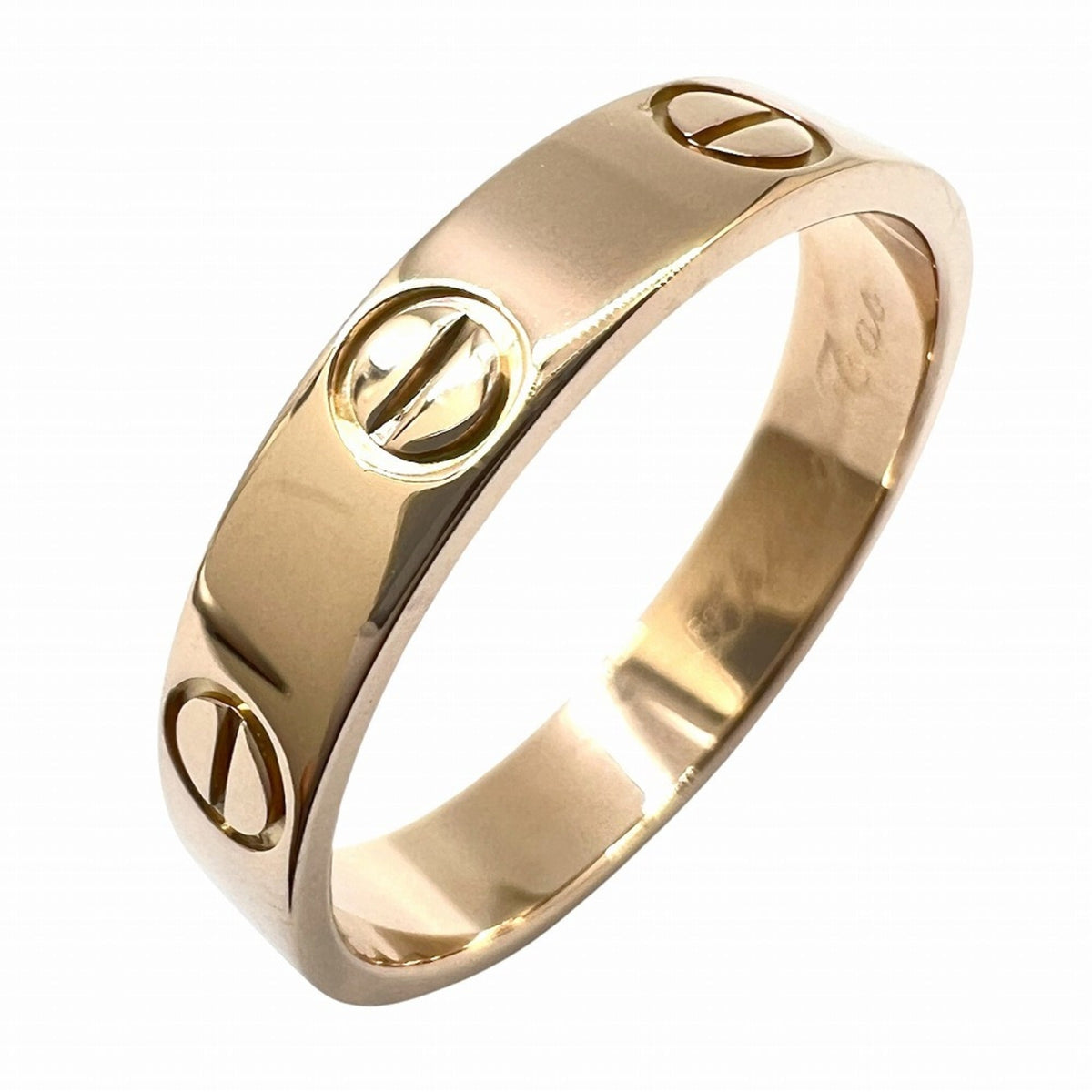 Cartier Pink Gold Pink Gold (18K) Band Ring (Pre-Owned)