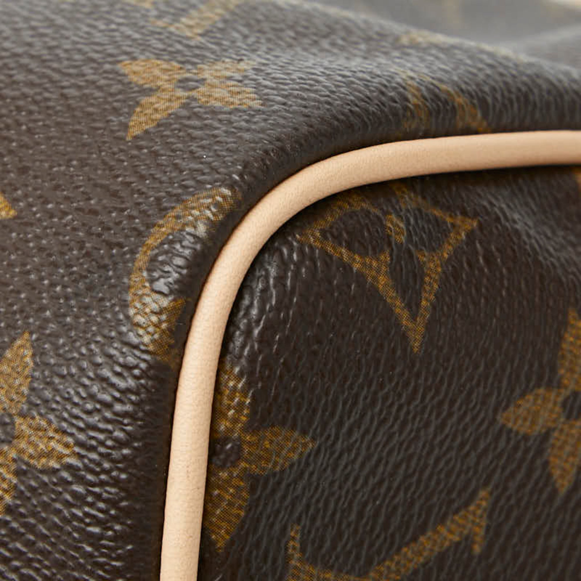 Louis Vuitton Brown Monogram Pvc Leather Boston Bag Handbag (Pre-Owned)