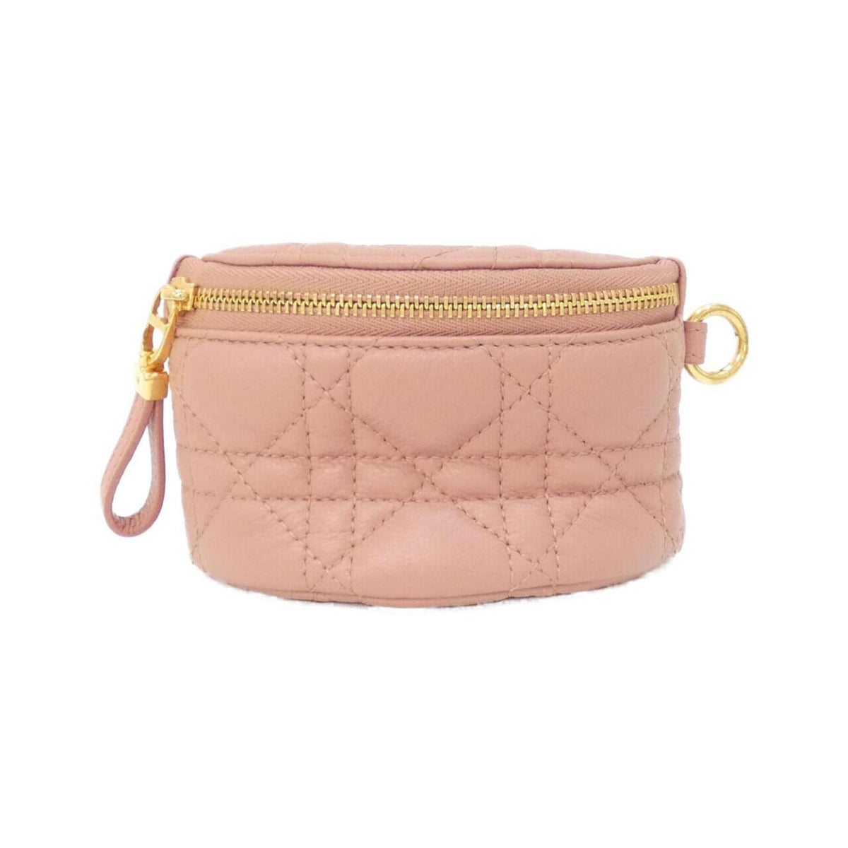 Christian Dior Pink Leather Handbag Pouch (Pre-Owned)