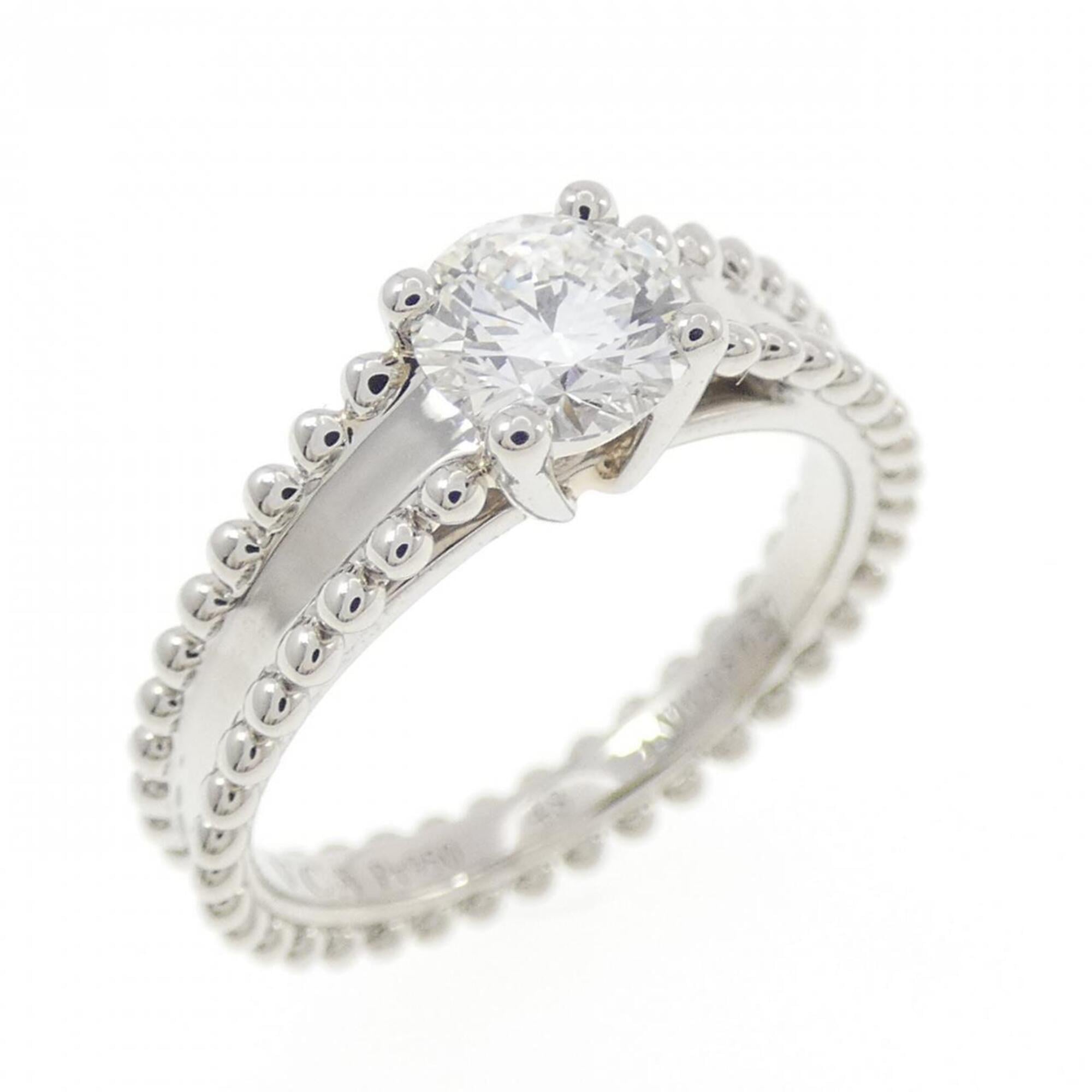 Van Cleef & Arpels Platinum 950 Band Ring (Pre-Owned)