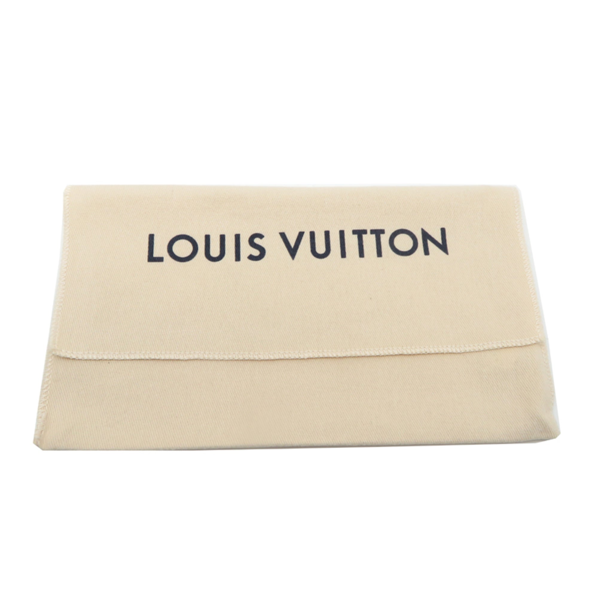 Louis Vuitton Gray Monogram Shadow Long Wallet (Bi-Fold) (Pre-Owned)