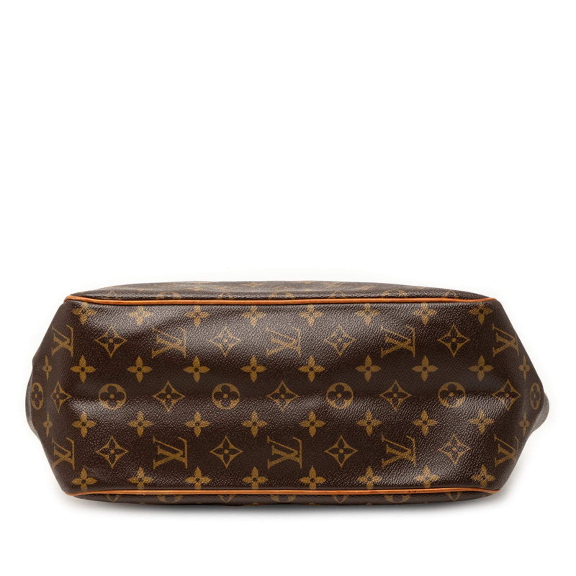 Louis Vuitton Brown Pvc Leather Shoulder Bag Tote Bag (Pre-Owned)