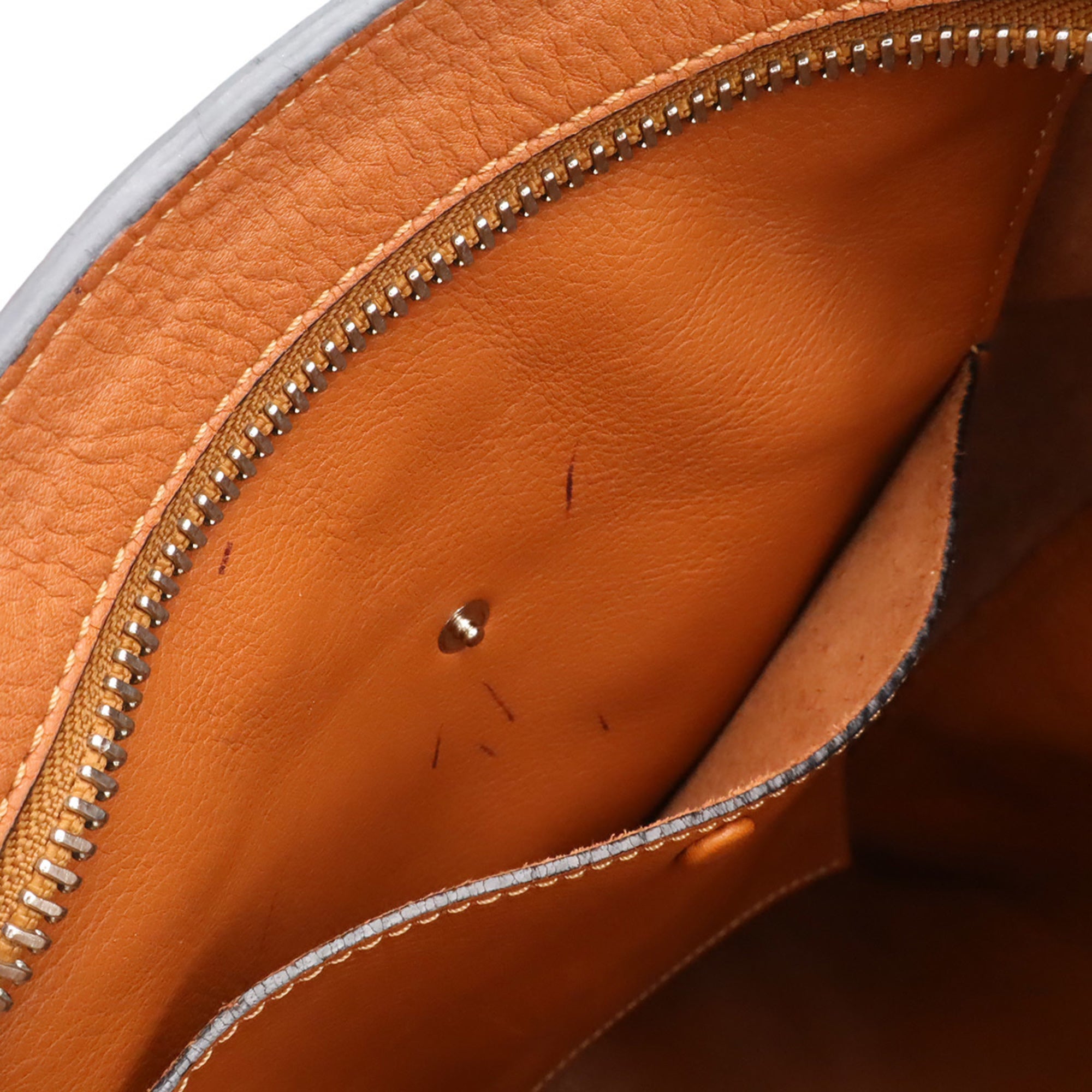Loewe Anton Brown Leather Shoulder Bag Sling Bag (Pre-Owned)