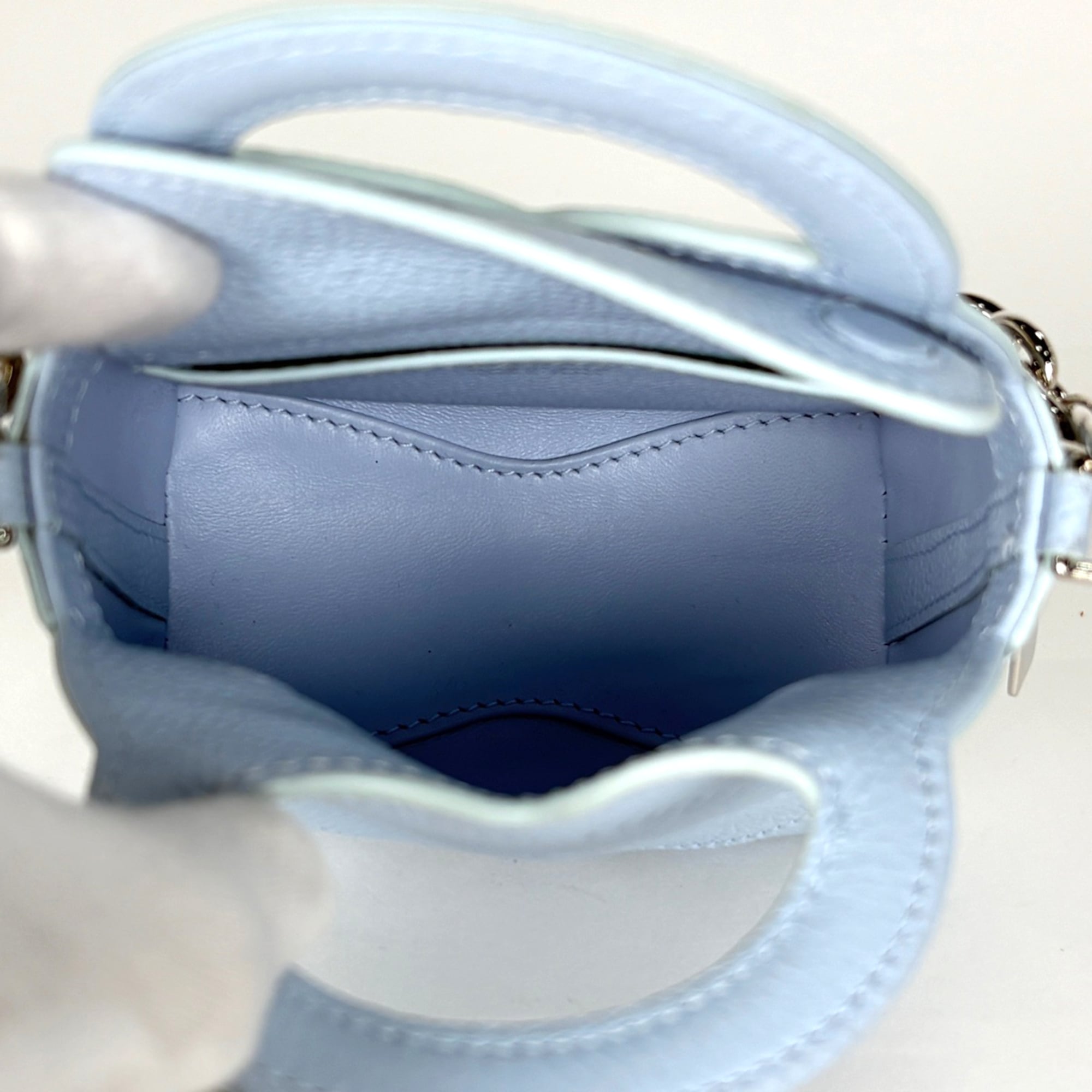 Tiffany Light Blue Leather Handbag (Pre-Owned)