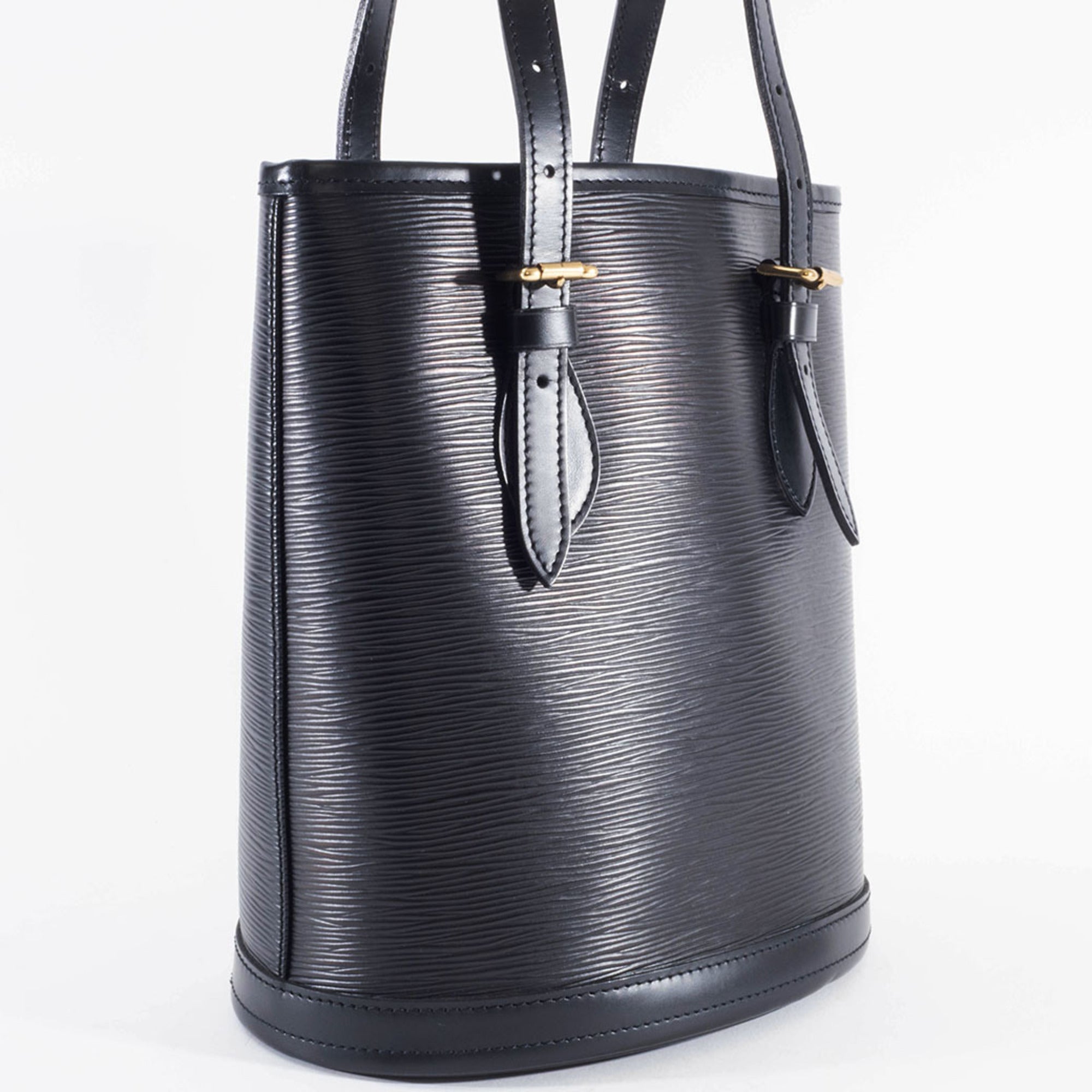 Louis Vuitton Noir Epi Leather Shoulder Bag (Pre-Owned)