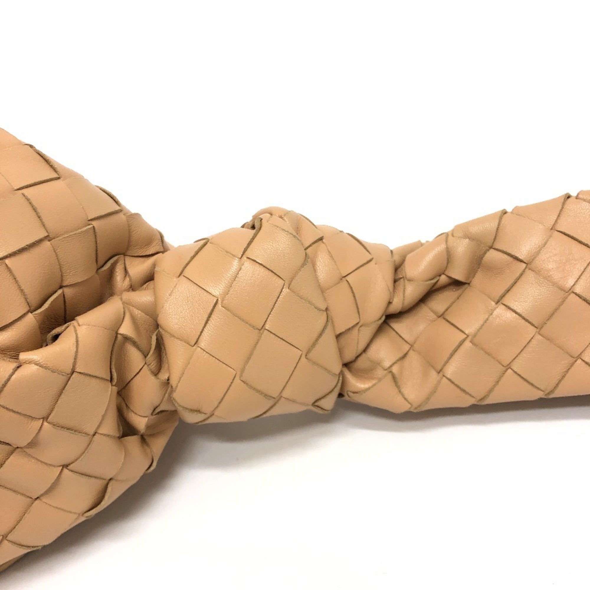 Bottega Veneta Beige Leather Handbag (Pre-Owned)