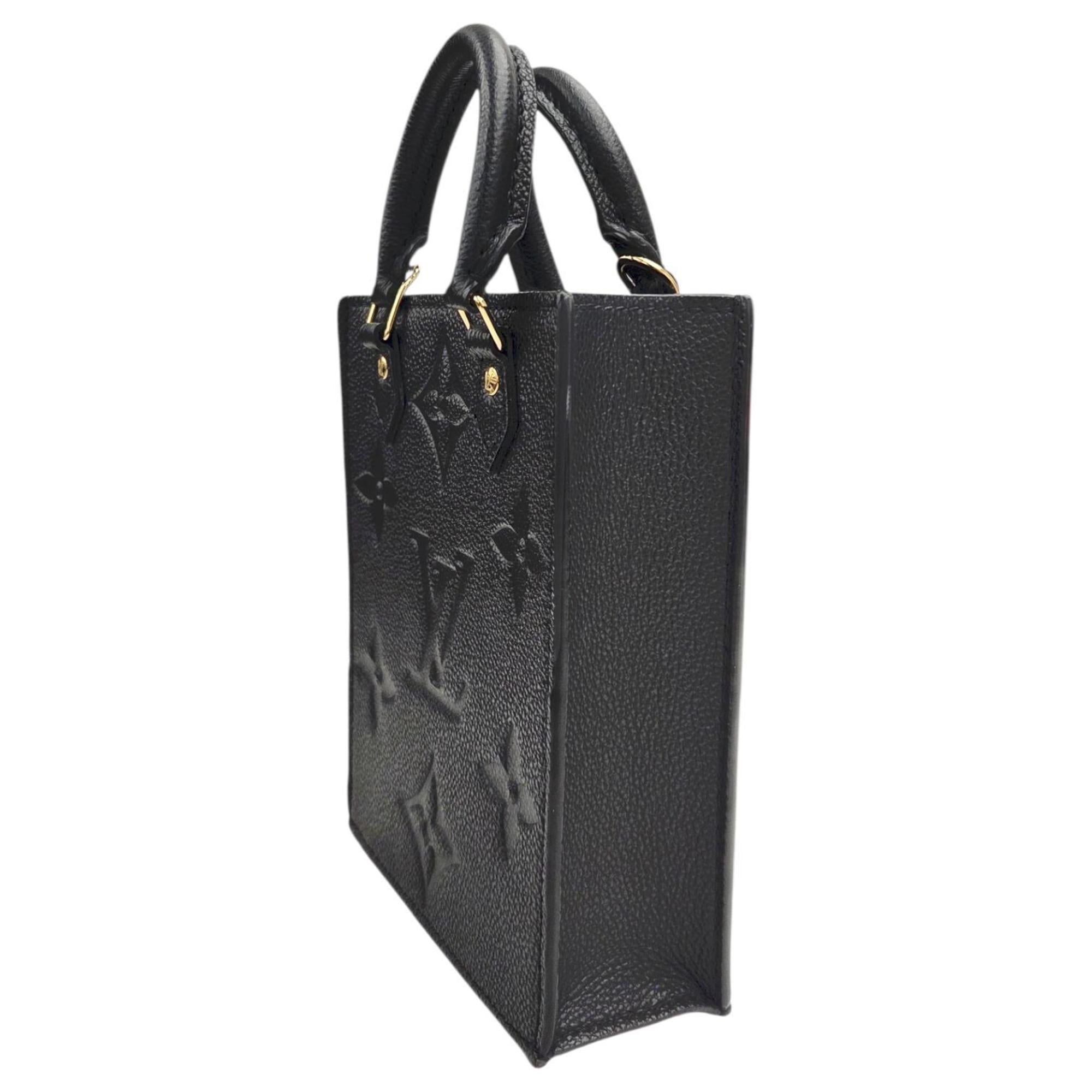 Louis Vuitton Black Monogram Empreinte Shoulder Bag (Pre-Owned)