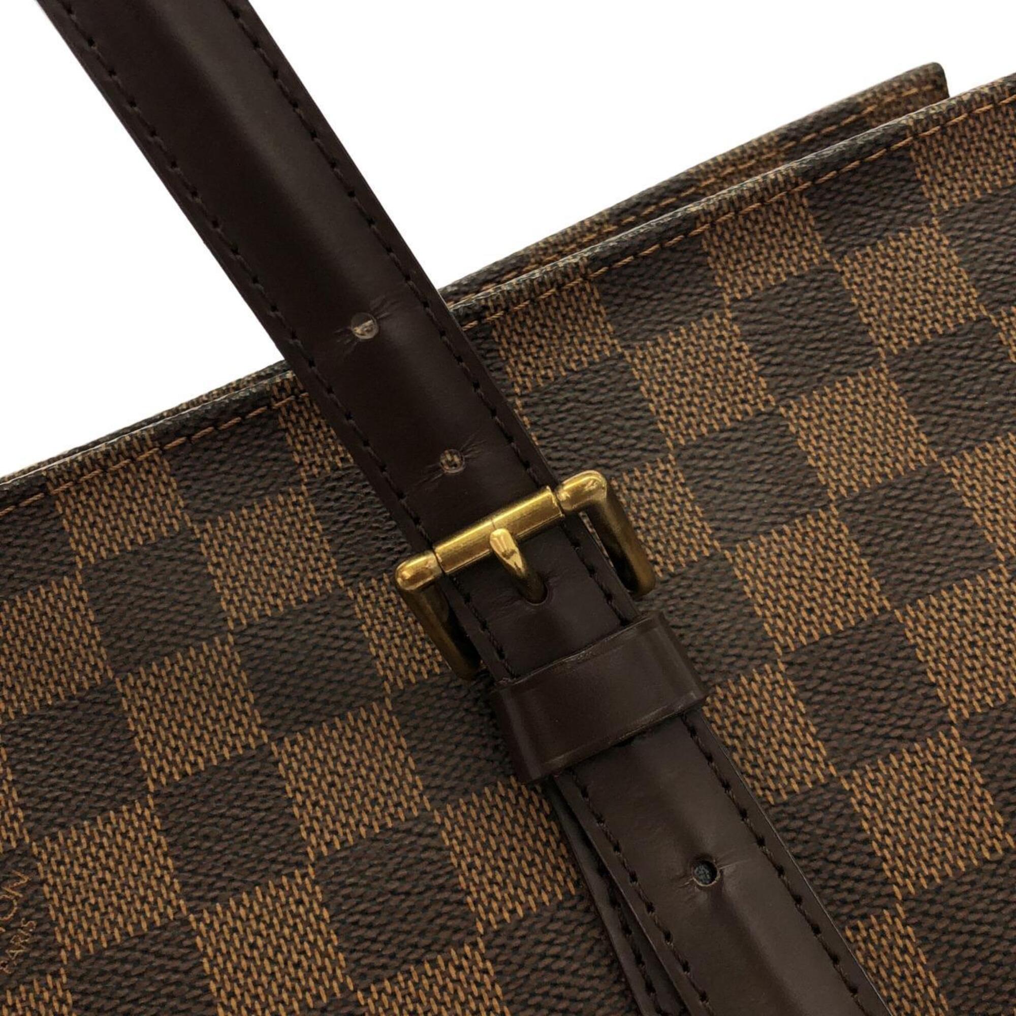 Louis Vuitton Ebene Coated Canvas Shoulder Bag (Pre-Owned)