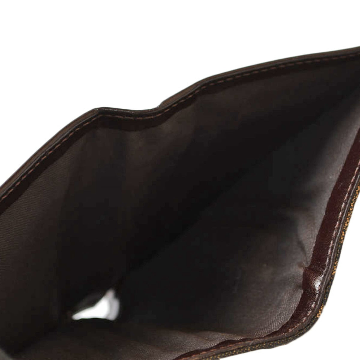 Fendi Brown Canvas Wallet (Tri-Fold) (Pre-Owned)