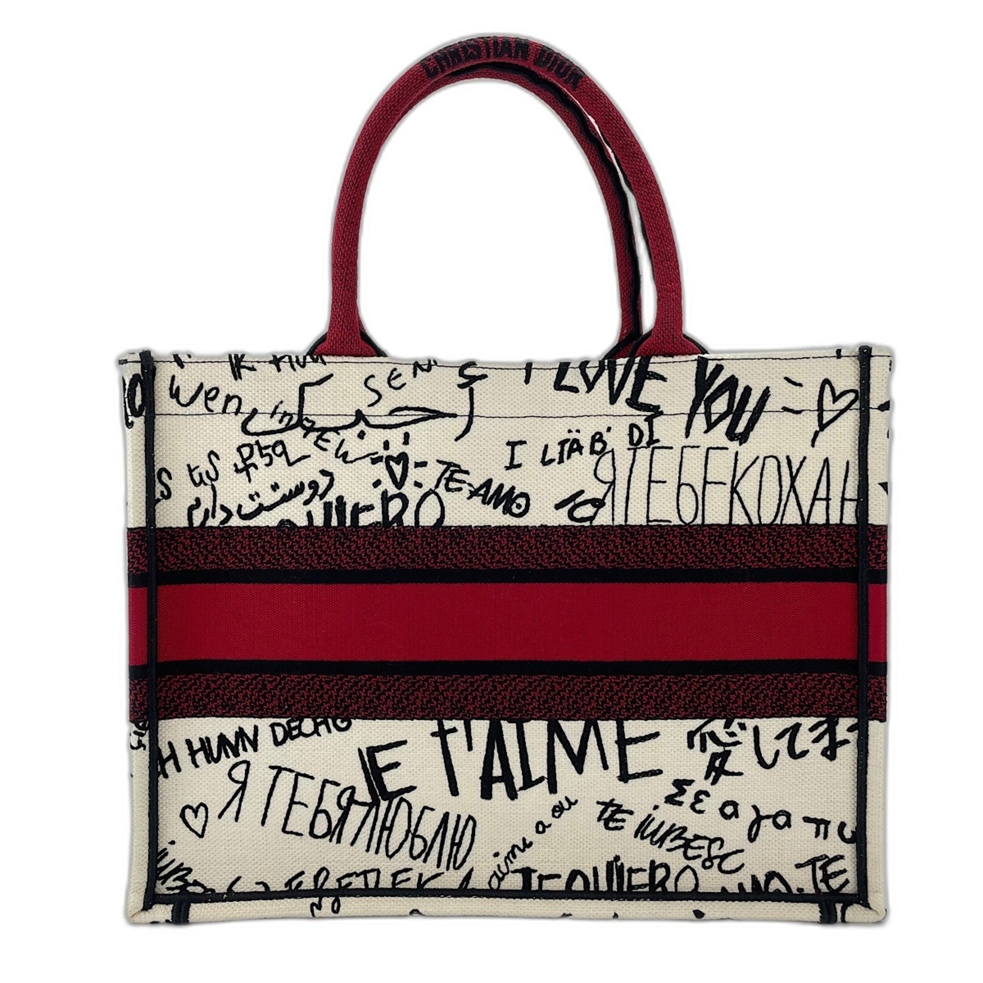 Christian Dior Multi-Color Canvas Tote Bag (Pre-Owned)