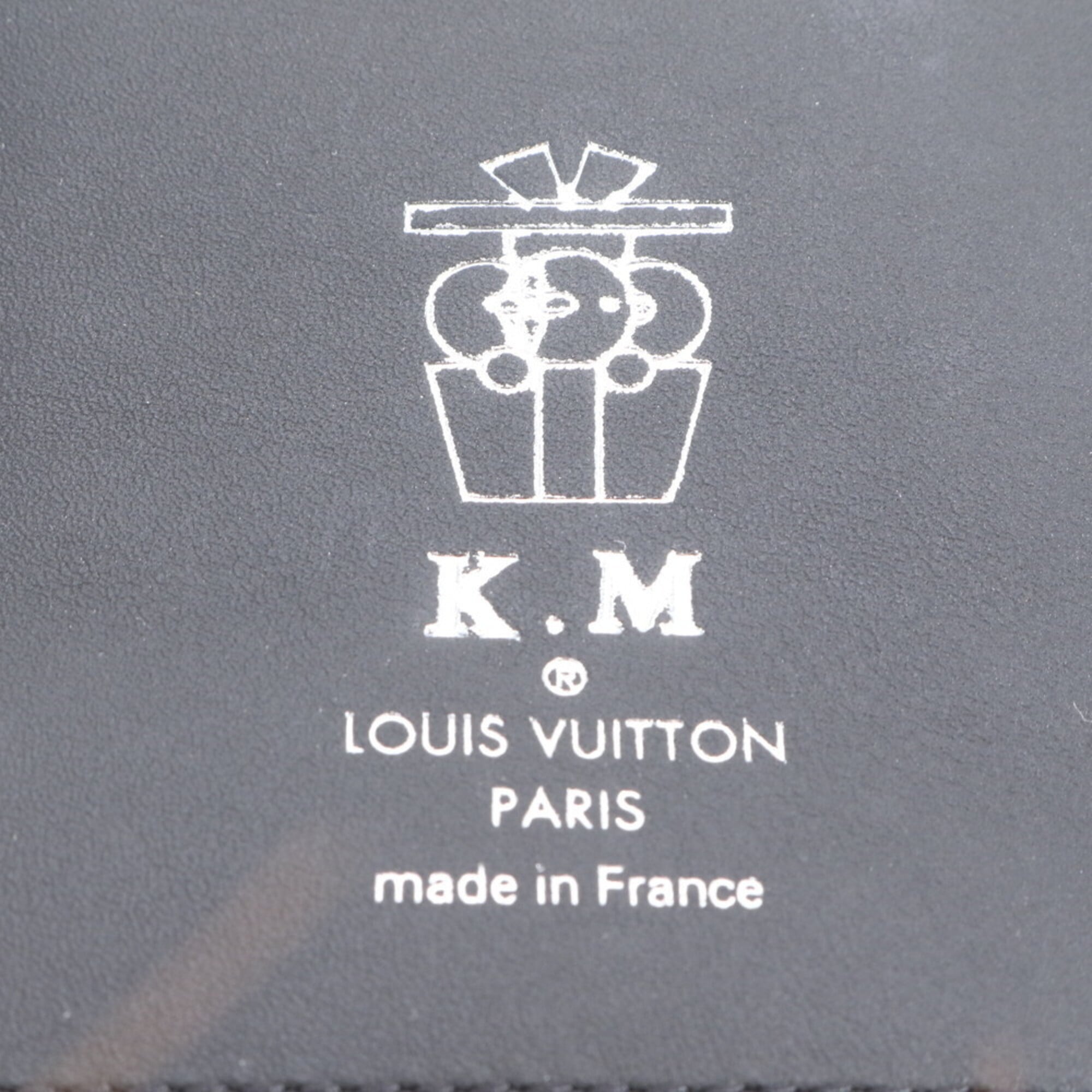 Louis Vuitton Blue Damier Canvas White Leather Long Wallet (Bi-Fold) (Pre-Owned)