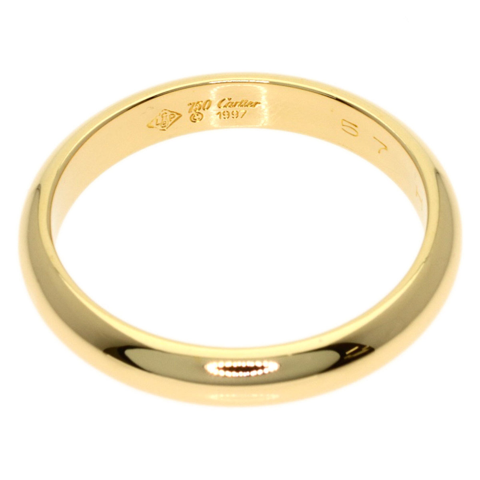 Cartier Yellow Gold (18K) Band Ring (Pre-Owned)