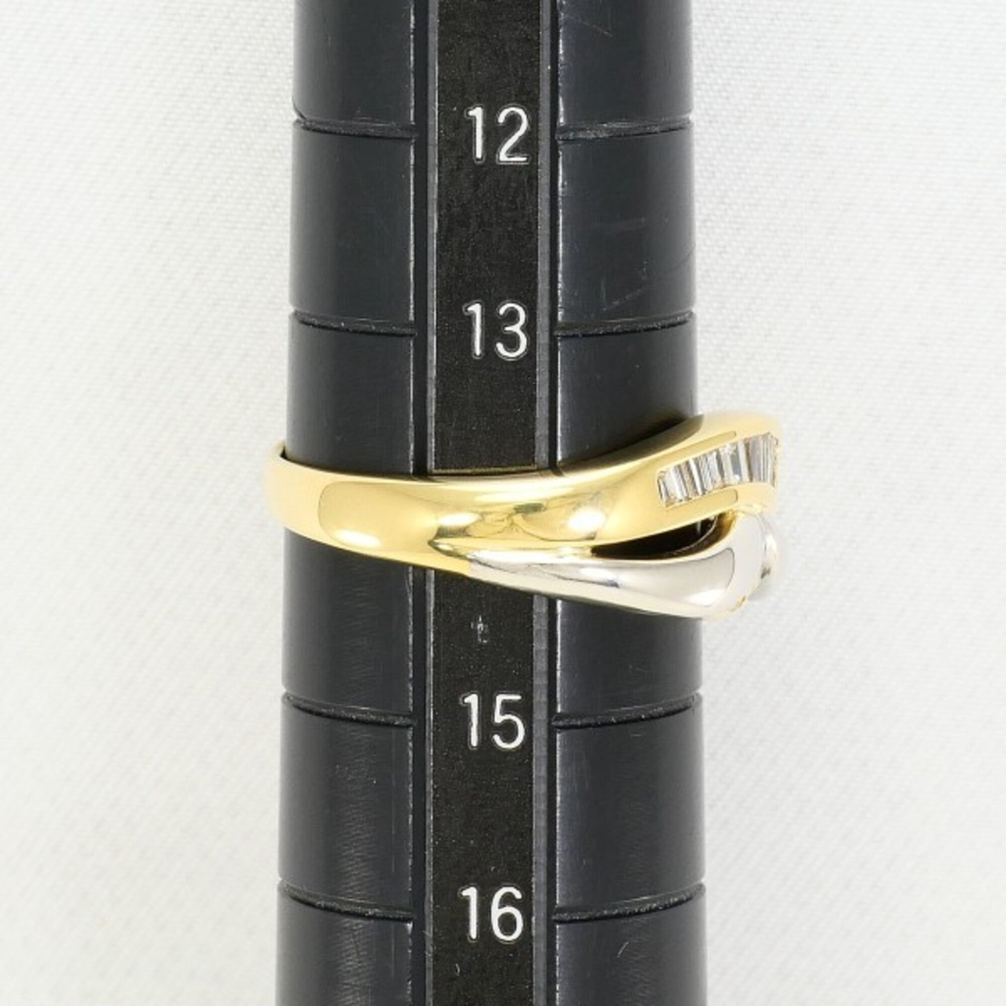 Unbranded Yellow Gold Yellow Gold (18K) Platinum 850 Band Ring (Pre-Owned)