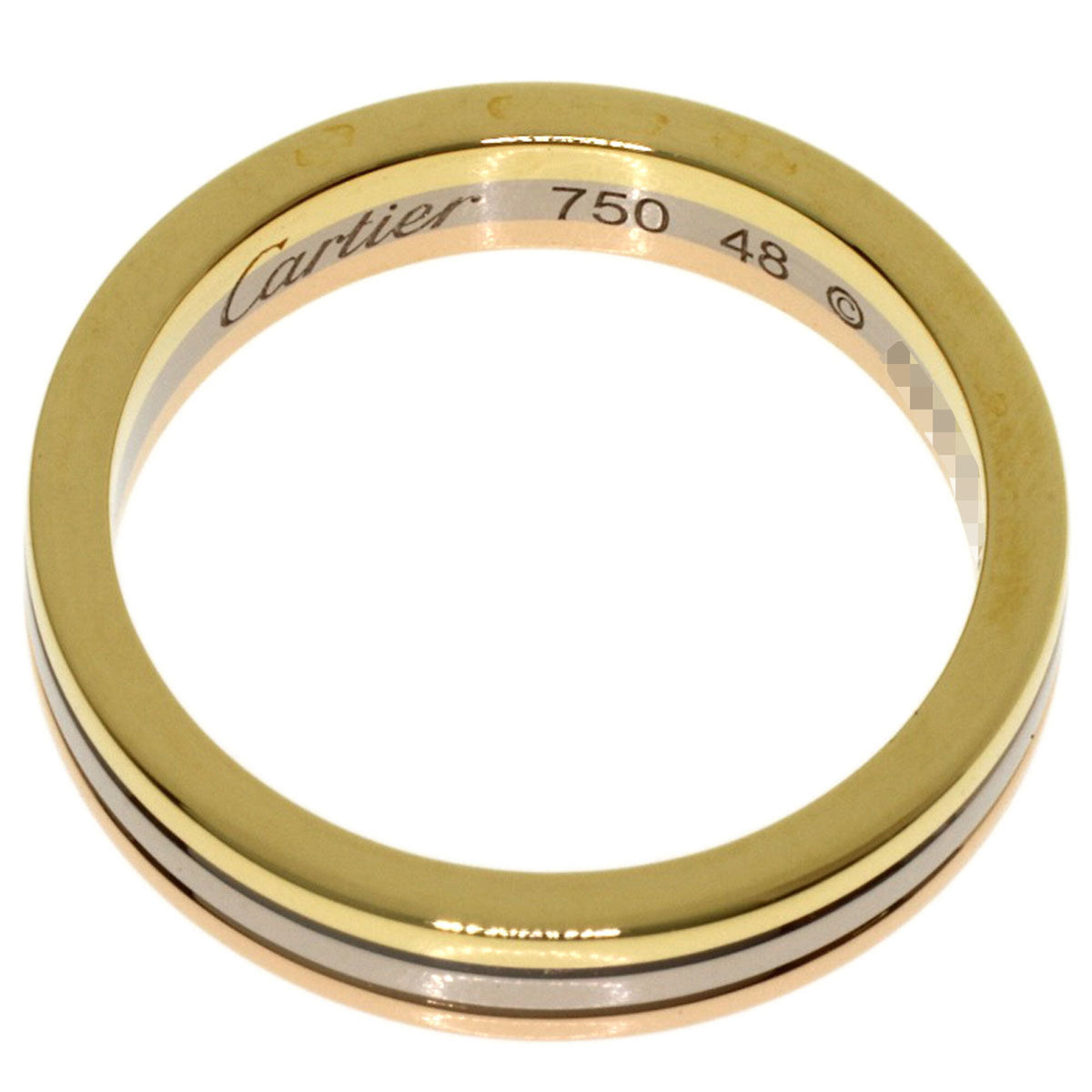 Cartier Yellow Gold (18K) Pink Gold (18K) White Gold (18K) Band Ring (Pre-Owned)
