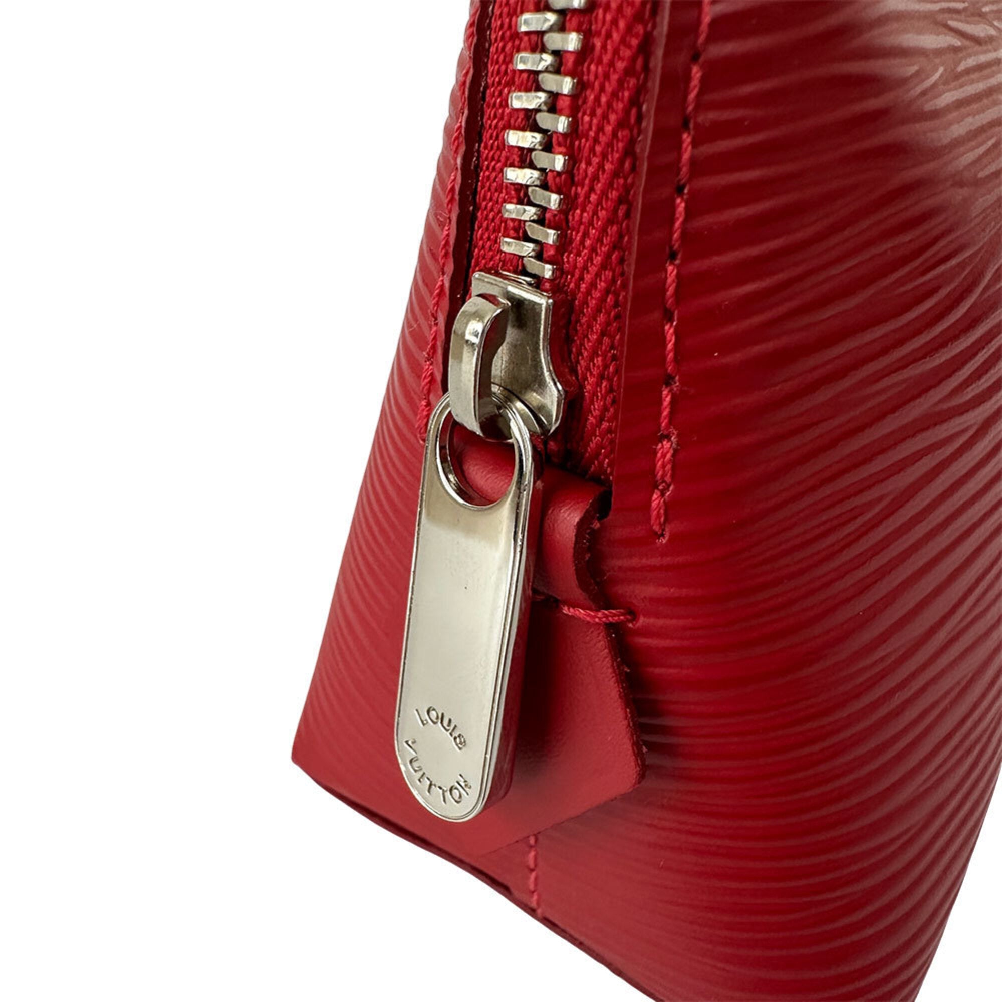 Louis Vuitton Epi Castilian Red Epi Leather Pochette Pouch (Pre-Owned)