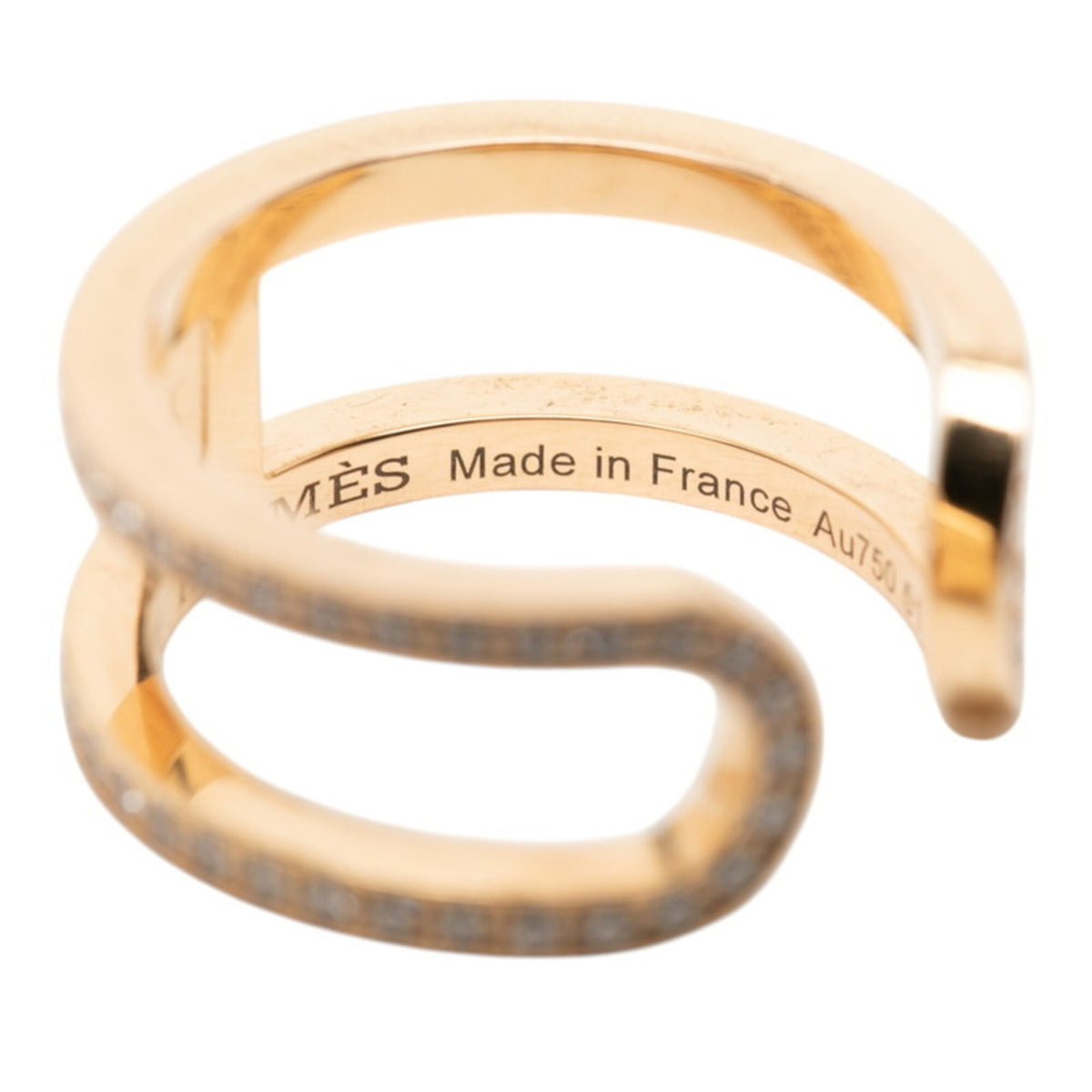 Hermes Yellow Gold (18K) Band Ring (Pre-Owned)