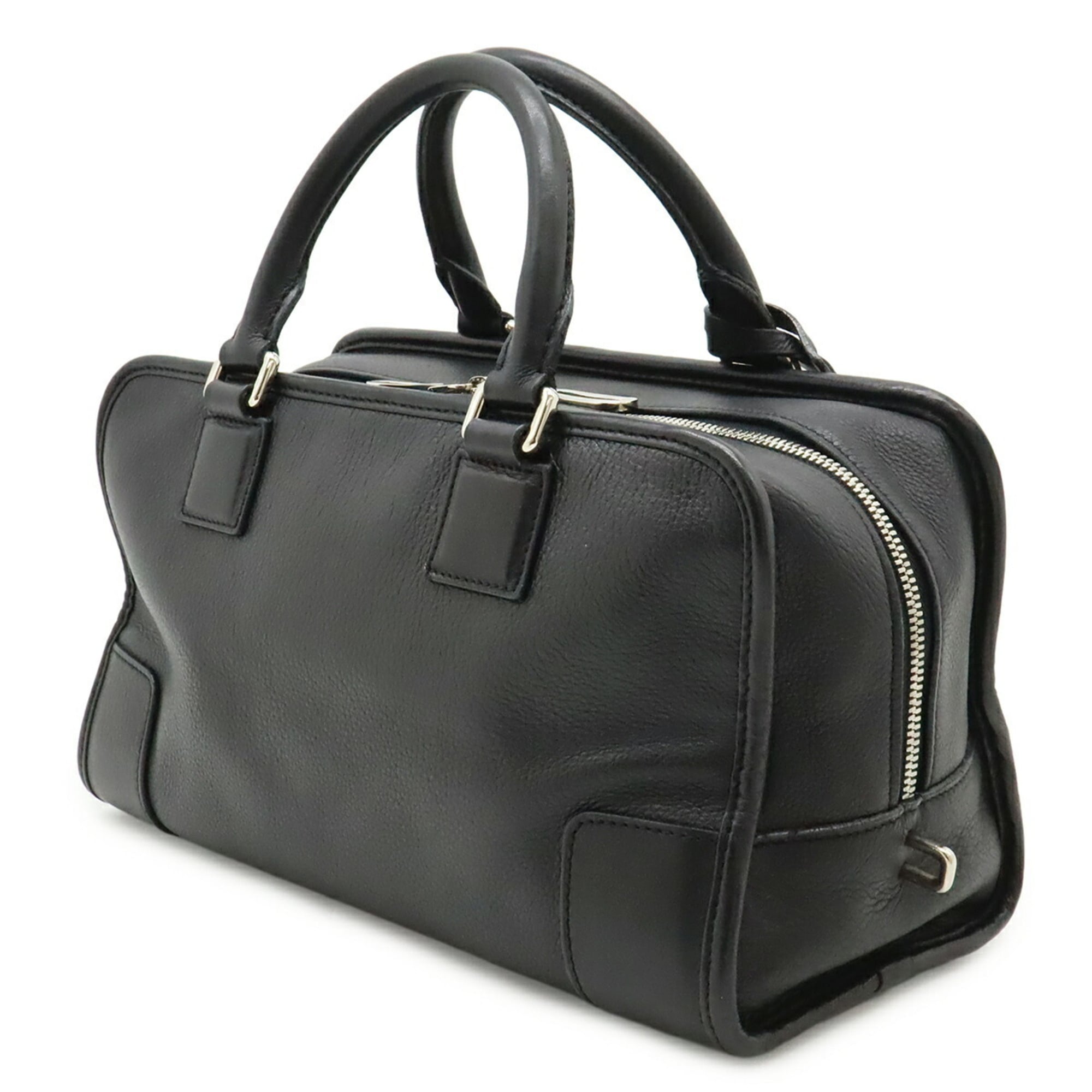 Loewe Black Leather Handbag (Pre-Owned)
