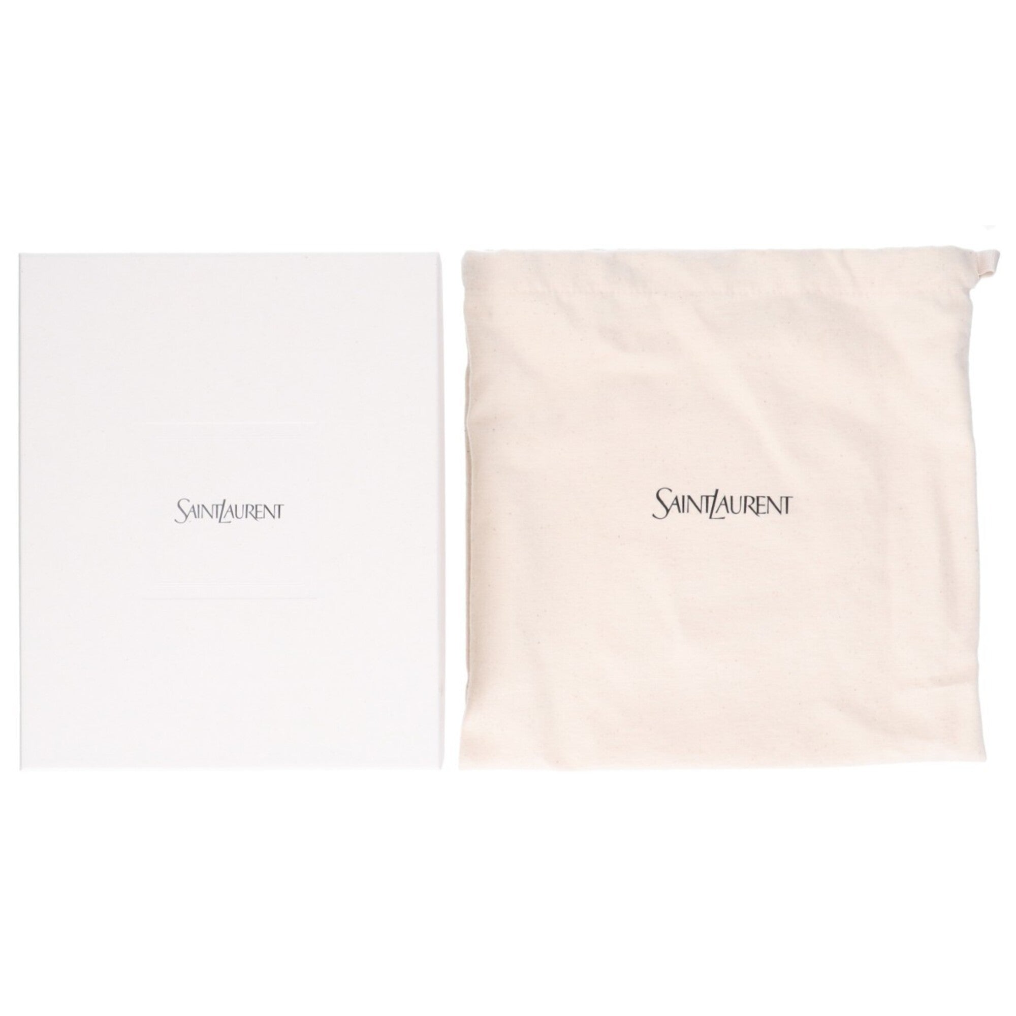 Saint Laurent Beige Canvas Handbag (Pre-Owned)