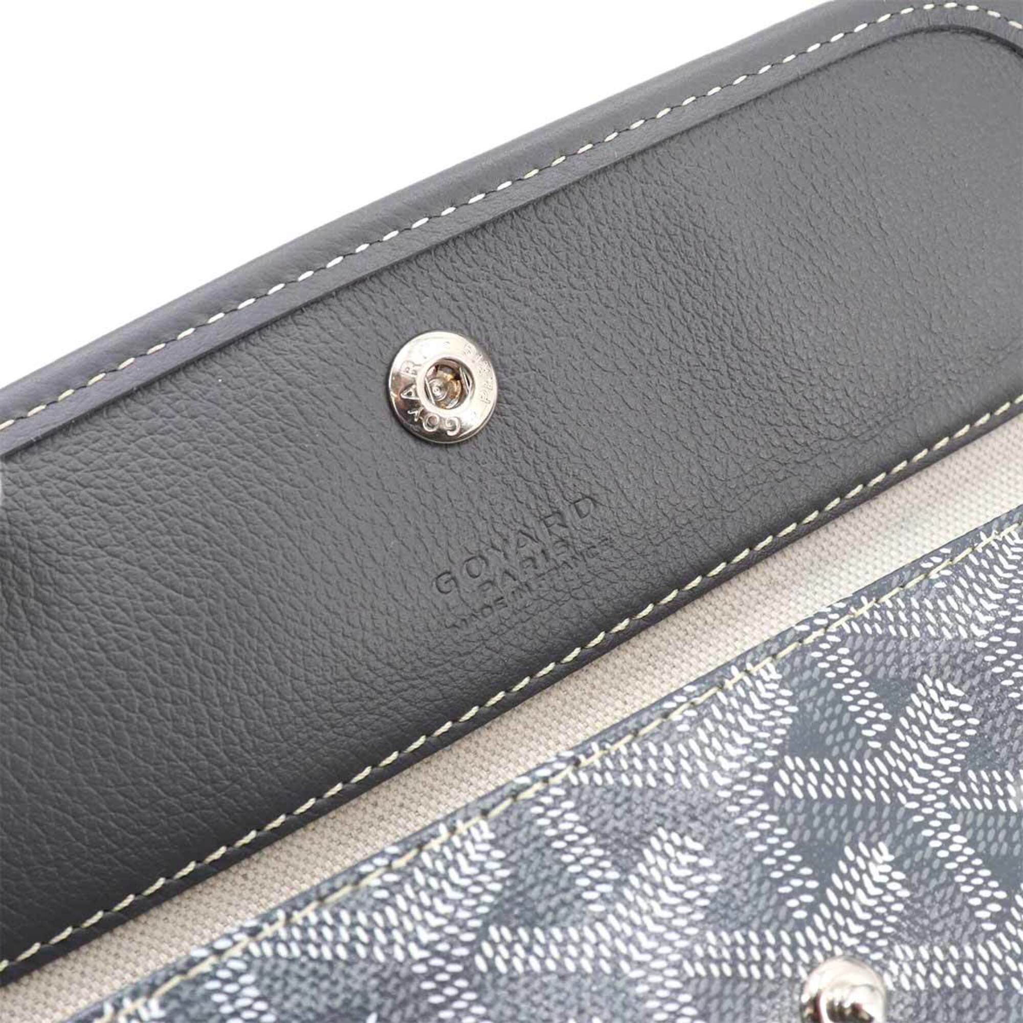 Goyard Gray Pvc Leather Handbag Tote Bag (Pre-Owned)