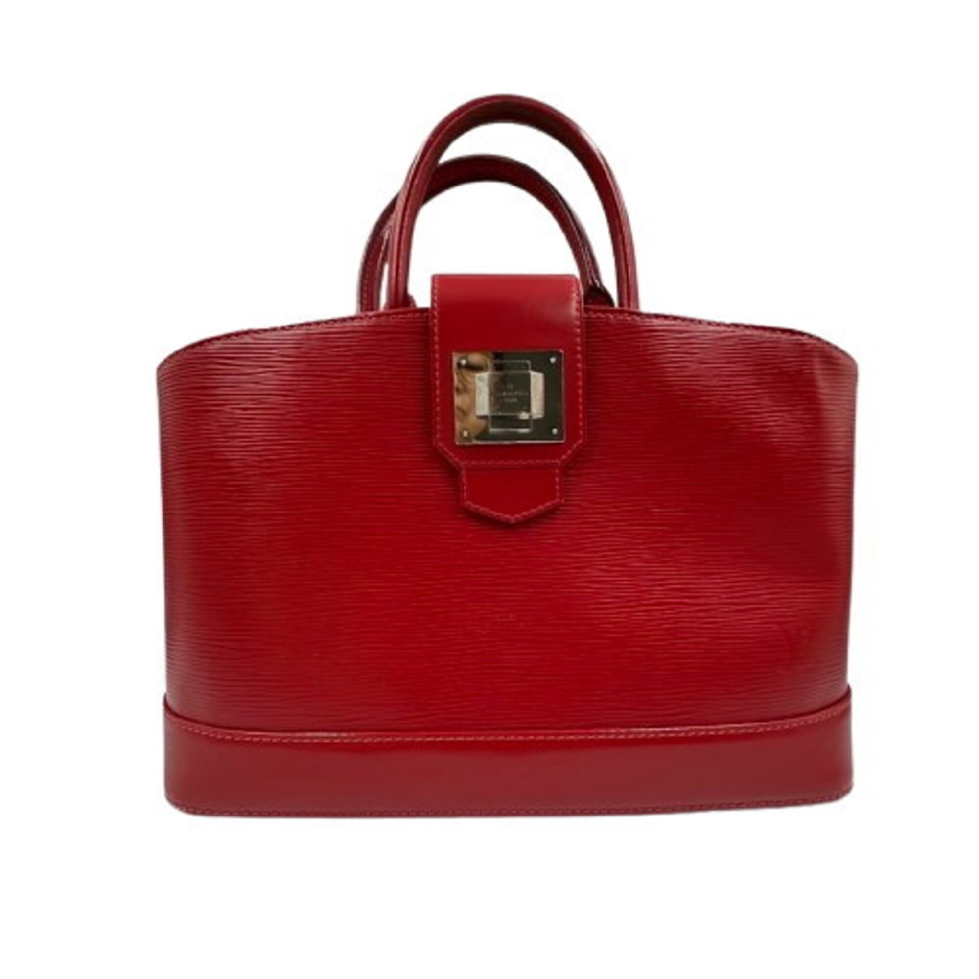 Louis Vuitton Epi Carmine Red Color Epi Leather Handbag (Pre-Owned)