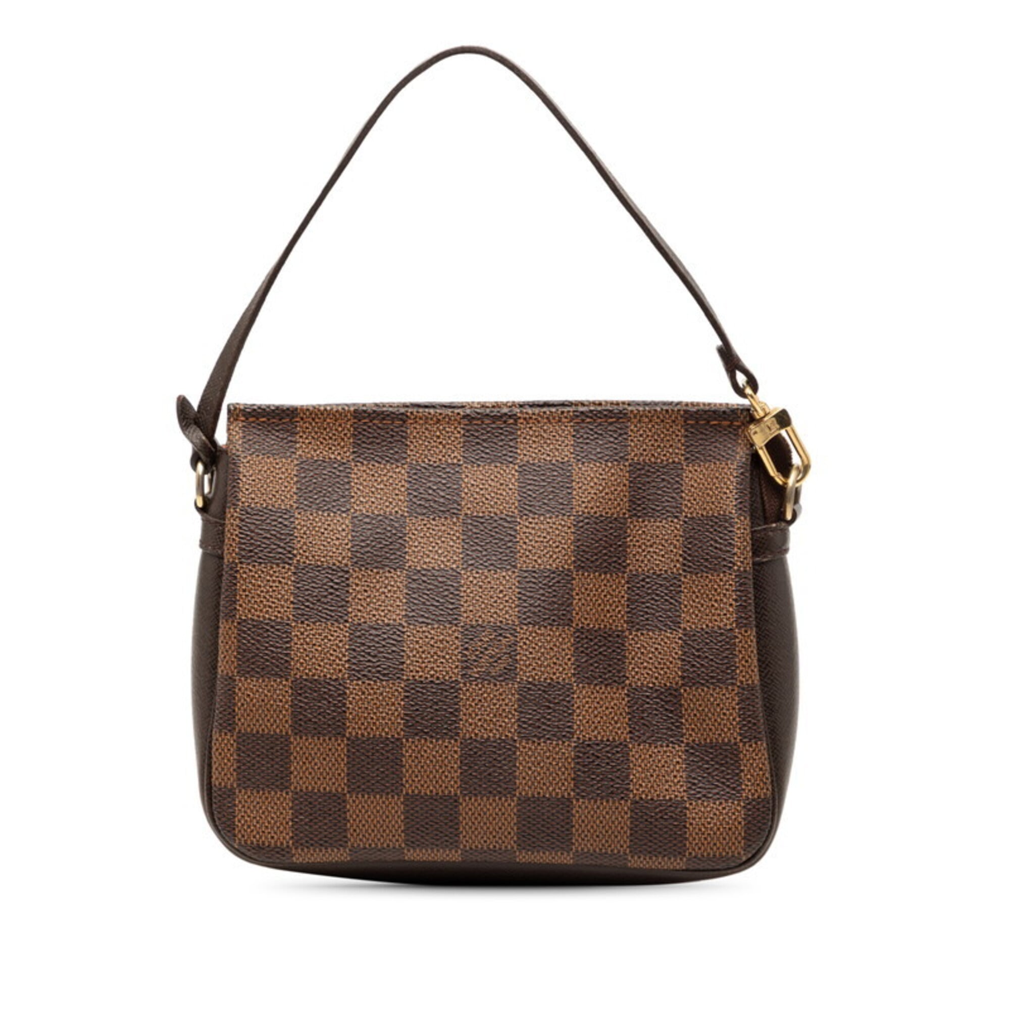 Louis Vuitton Brown Pvc Leather Handbag (Pre-Owned)