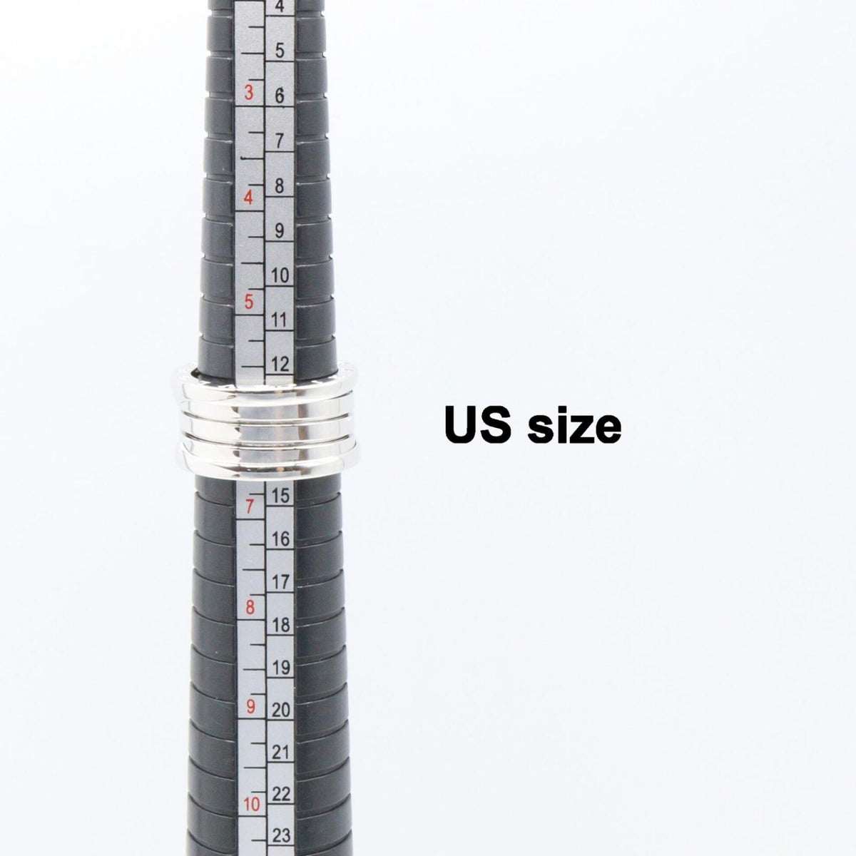 Bvlgari White Gold White Gold (18K) Band Ring (Pre-Owned)