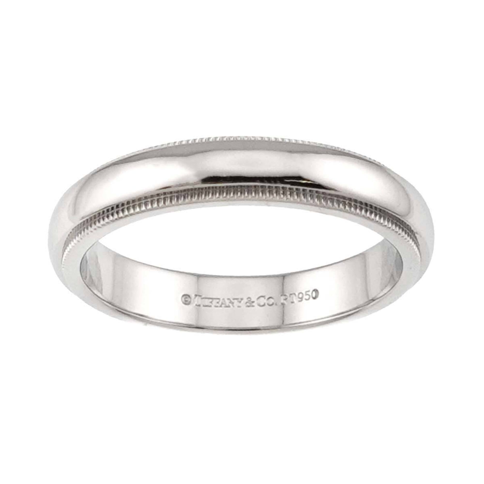 Tiffany Platinum 950 Band Ring (Pre-Owned)