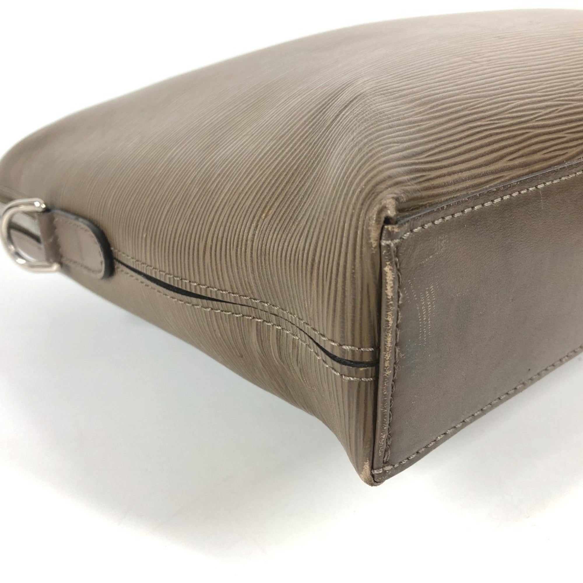 Louis Vuitton Brown Taupe Epi Leather Briefcase Handbag Tote Bag (Pre-Owned)
