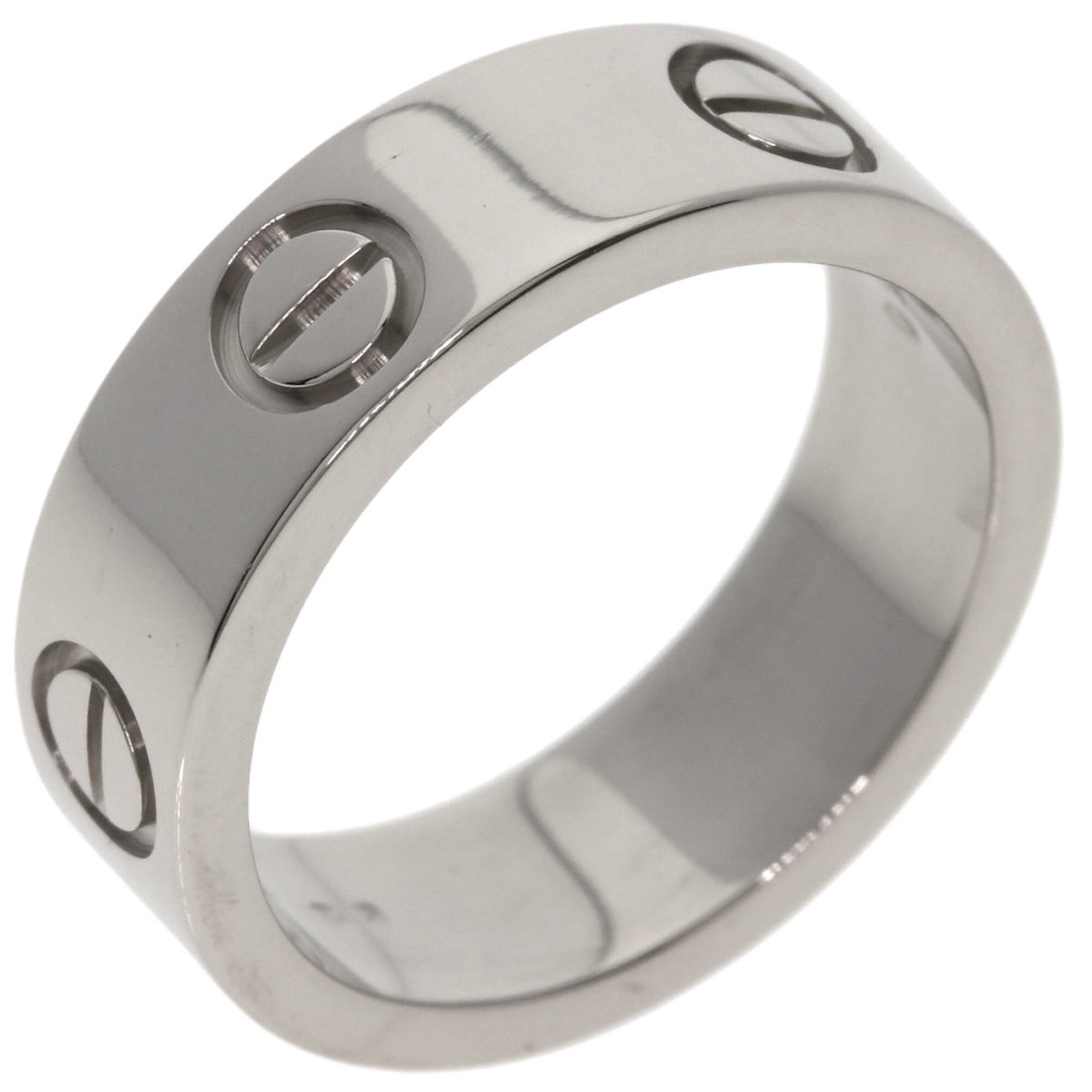 Cartier Love White Gold (18K) Band Ring (Pre-Owned)
