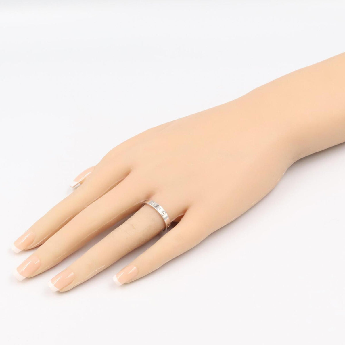 Cartier Silver White Gold (18K) Band Ring (Pre-Owned)
