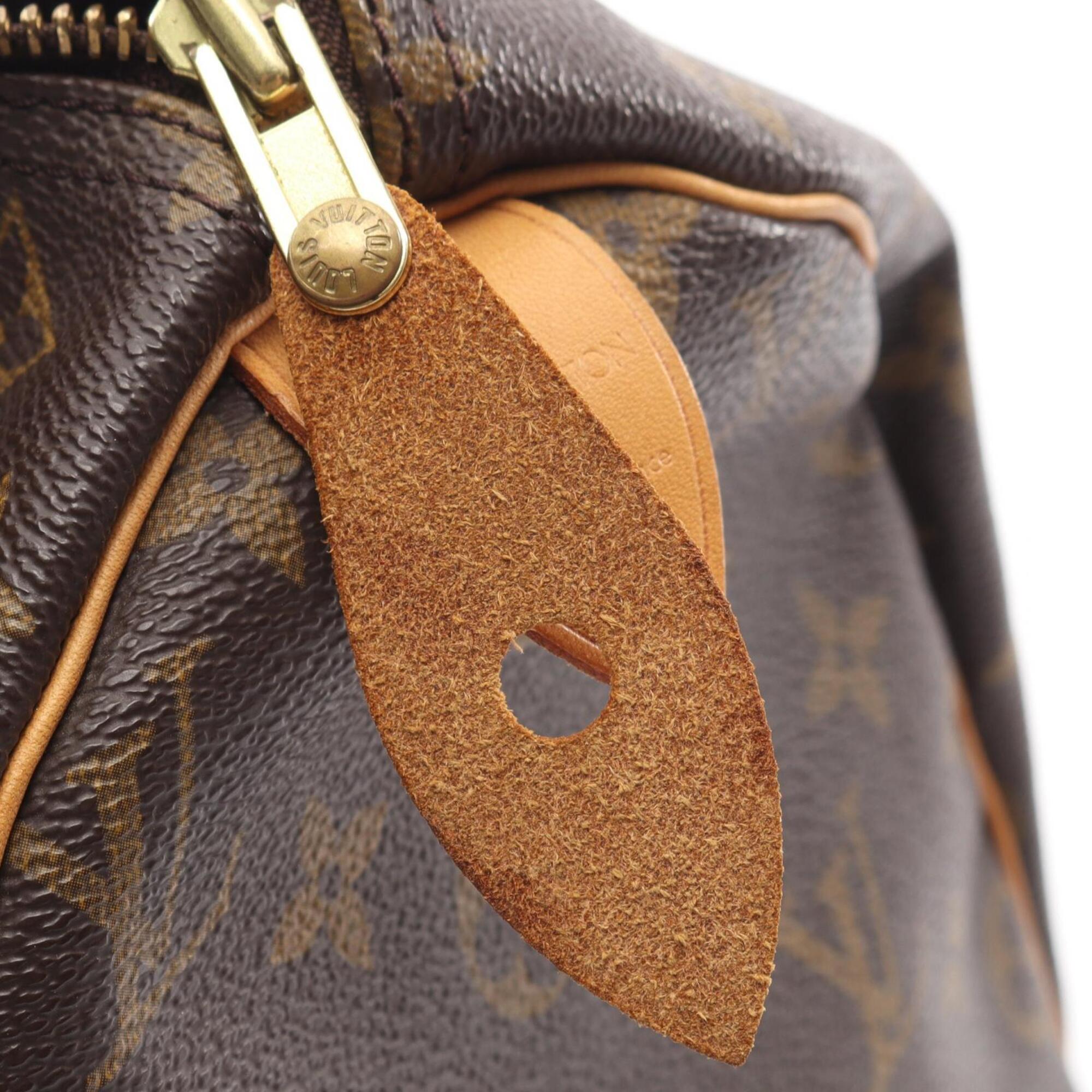 Louis Vuitton Brown Pvc Leather Handbag (Pre-Owned)