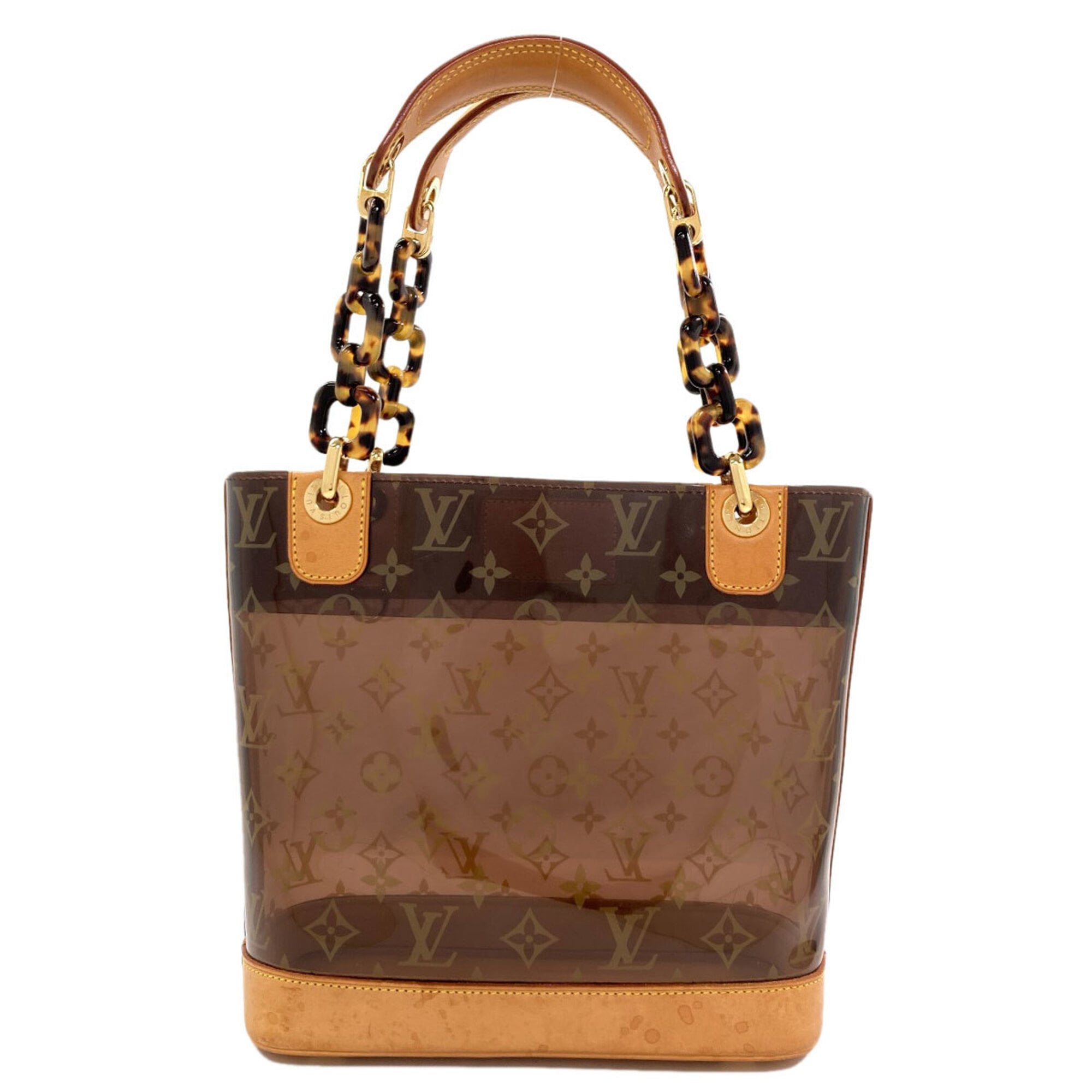 Louis Vuitton Monogram Pvc Leather Tote Bag (Pre-Owned)