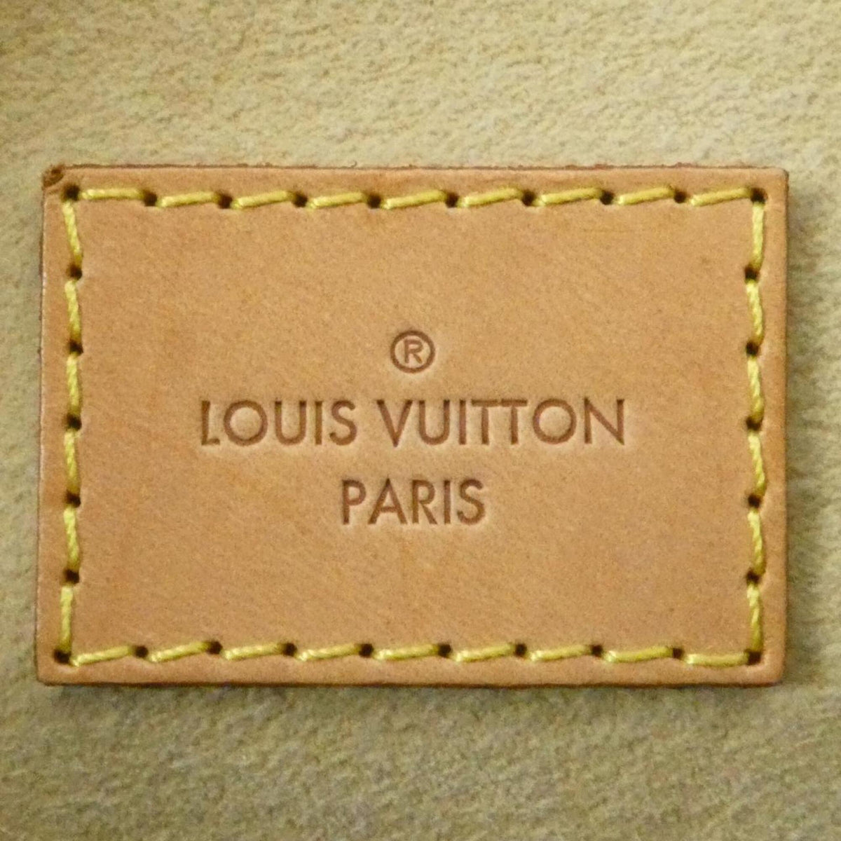 Louis Vuitton Brown Coated Canvas Shoulder Bag (Pre-Owned)