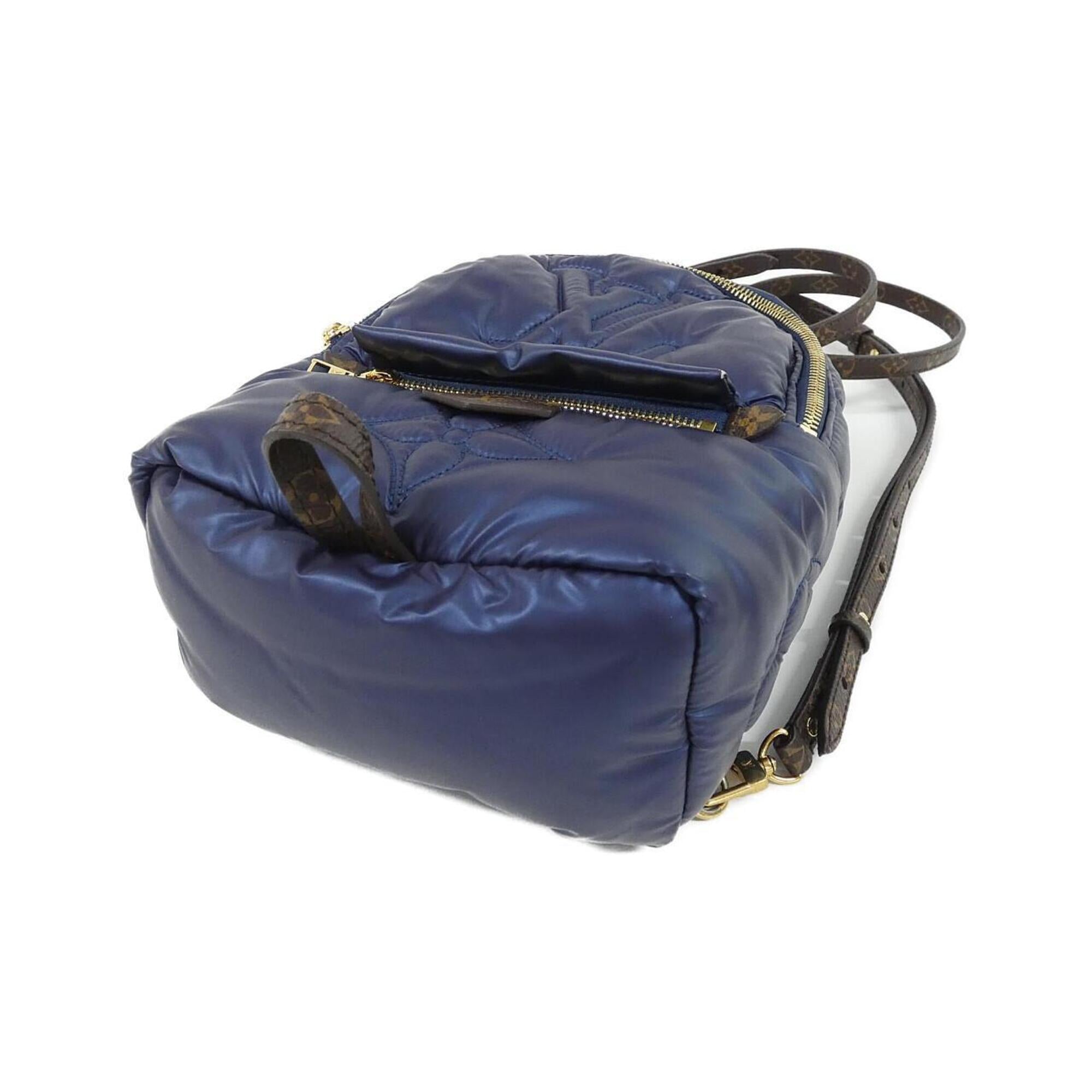 Louis Vuitton Monogram Navy Nylon Backpack (Pre-Owned)