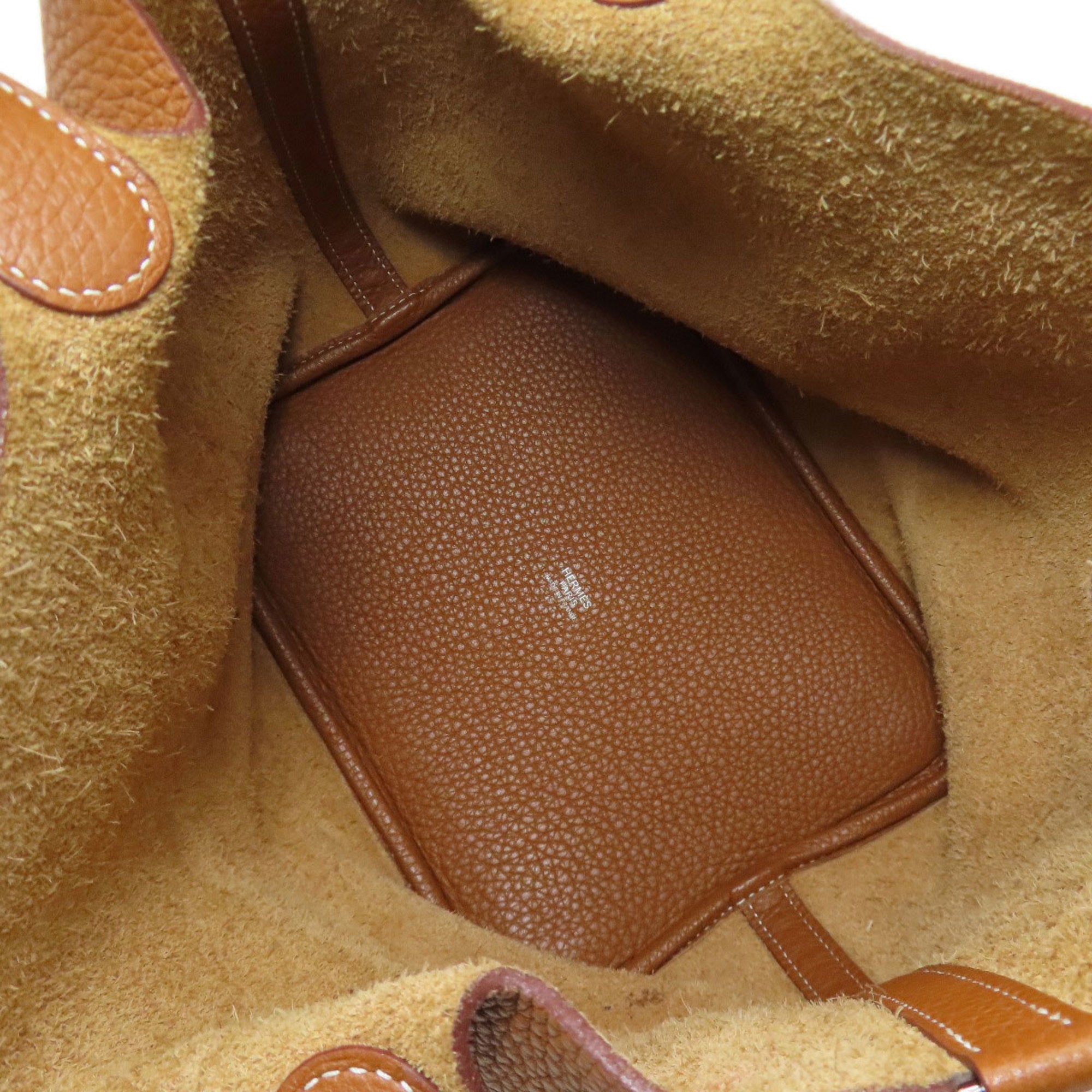 Hermes Gold Handbag (Pre-Owned)